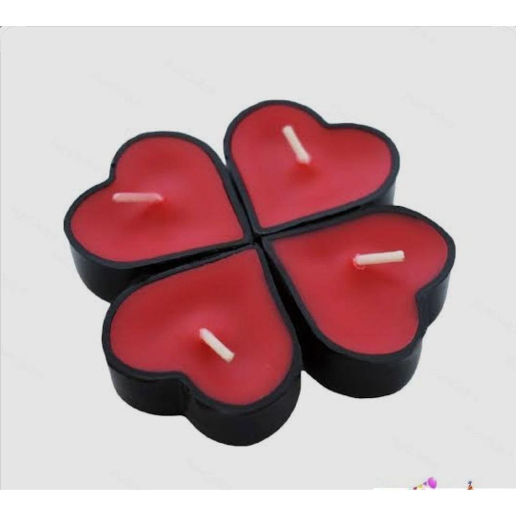 وارمر قرمز قلبی بسته 50 عددی