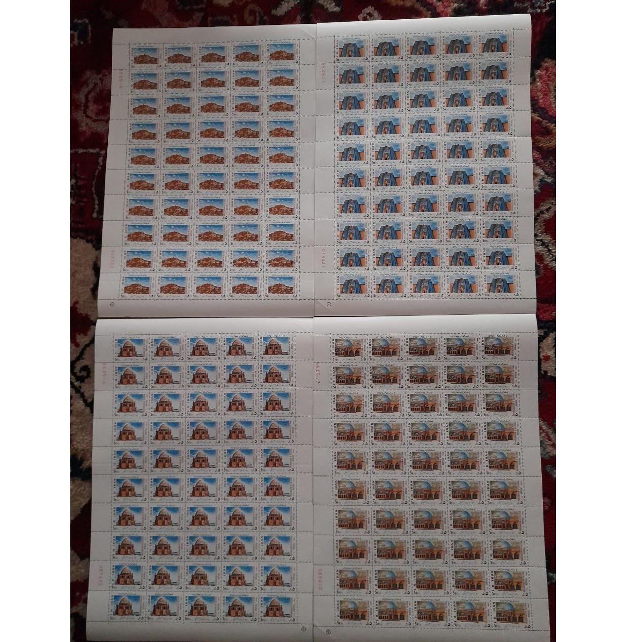 ورق تمبر میراث فرهنگی سال 65