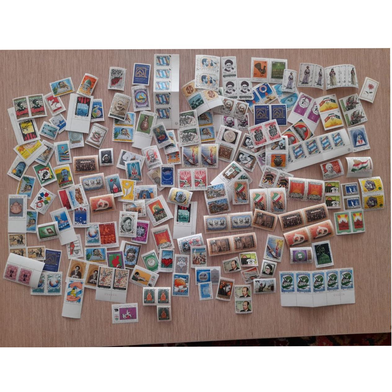 200 عدد تمبر جمهوری بی باطل