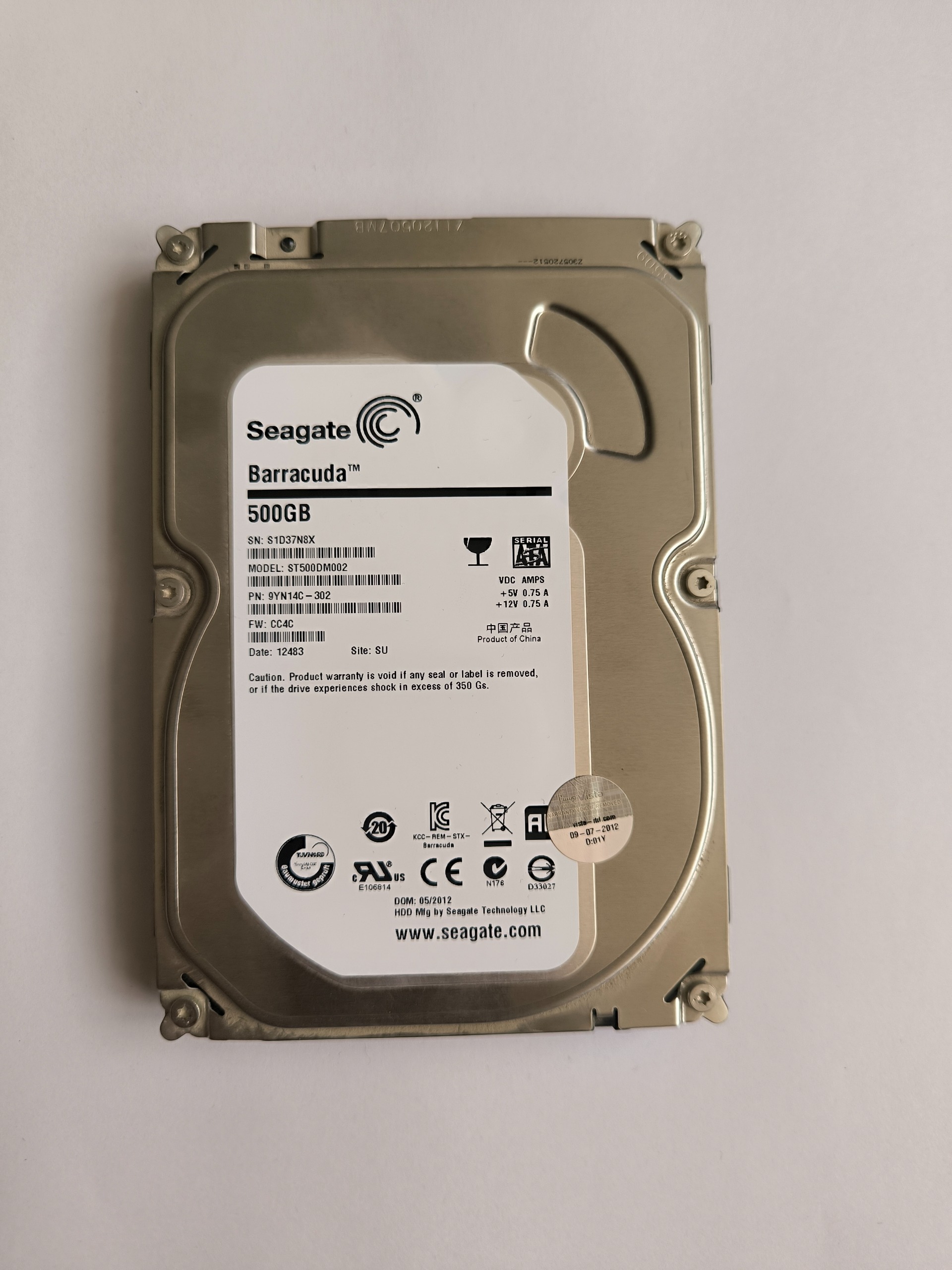 هارد 500 گیگابایت سیگیت