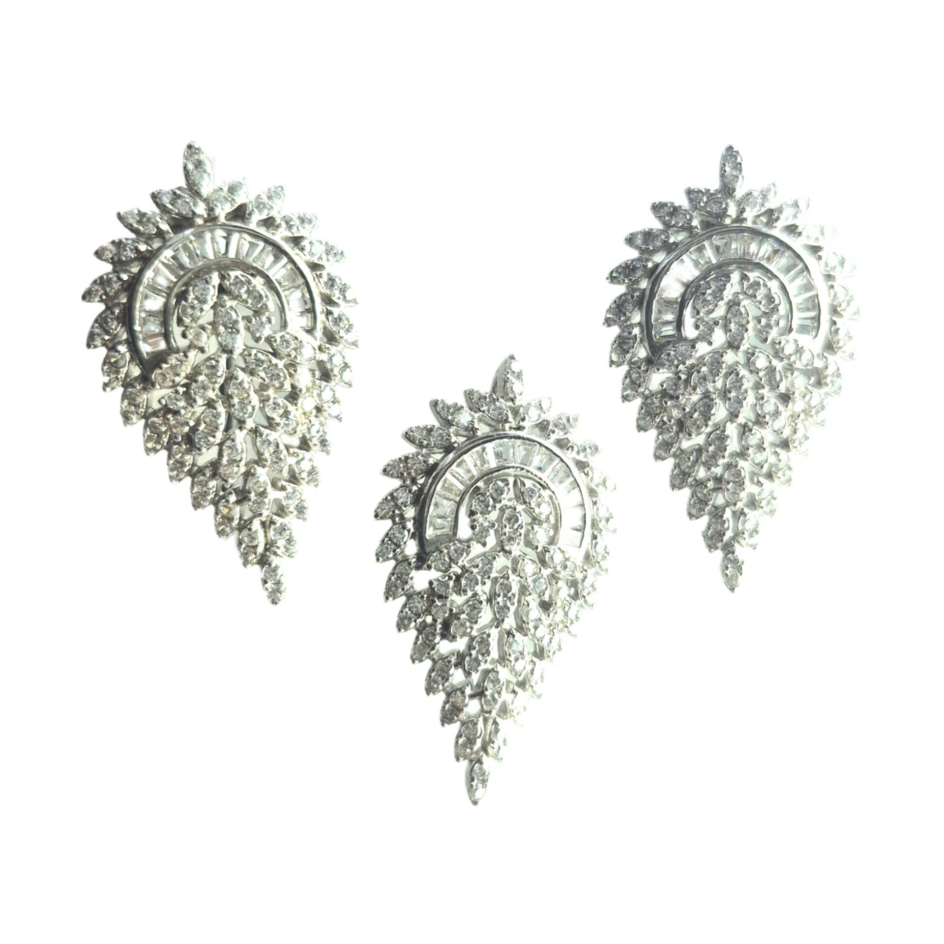 نیم ست نقره زنانه مدل SM103