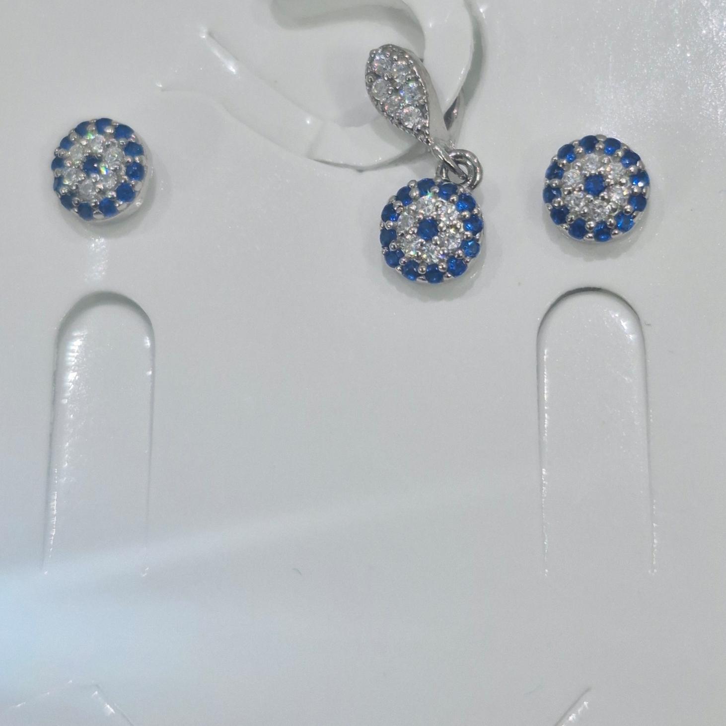 نیم ست نقره زنانه مدل SM112