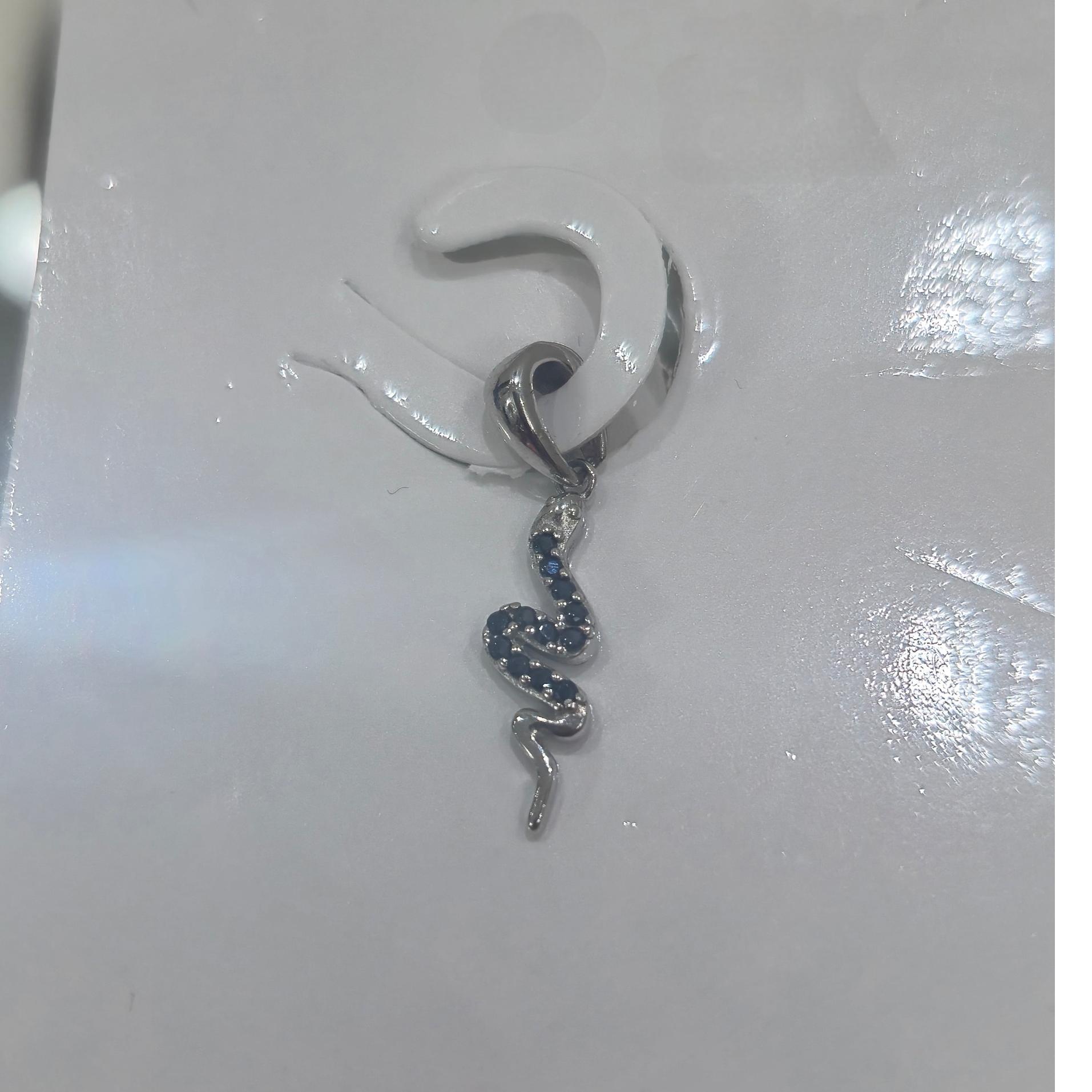 پلاک تک نقره مدل SM121