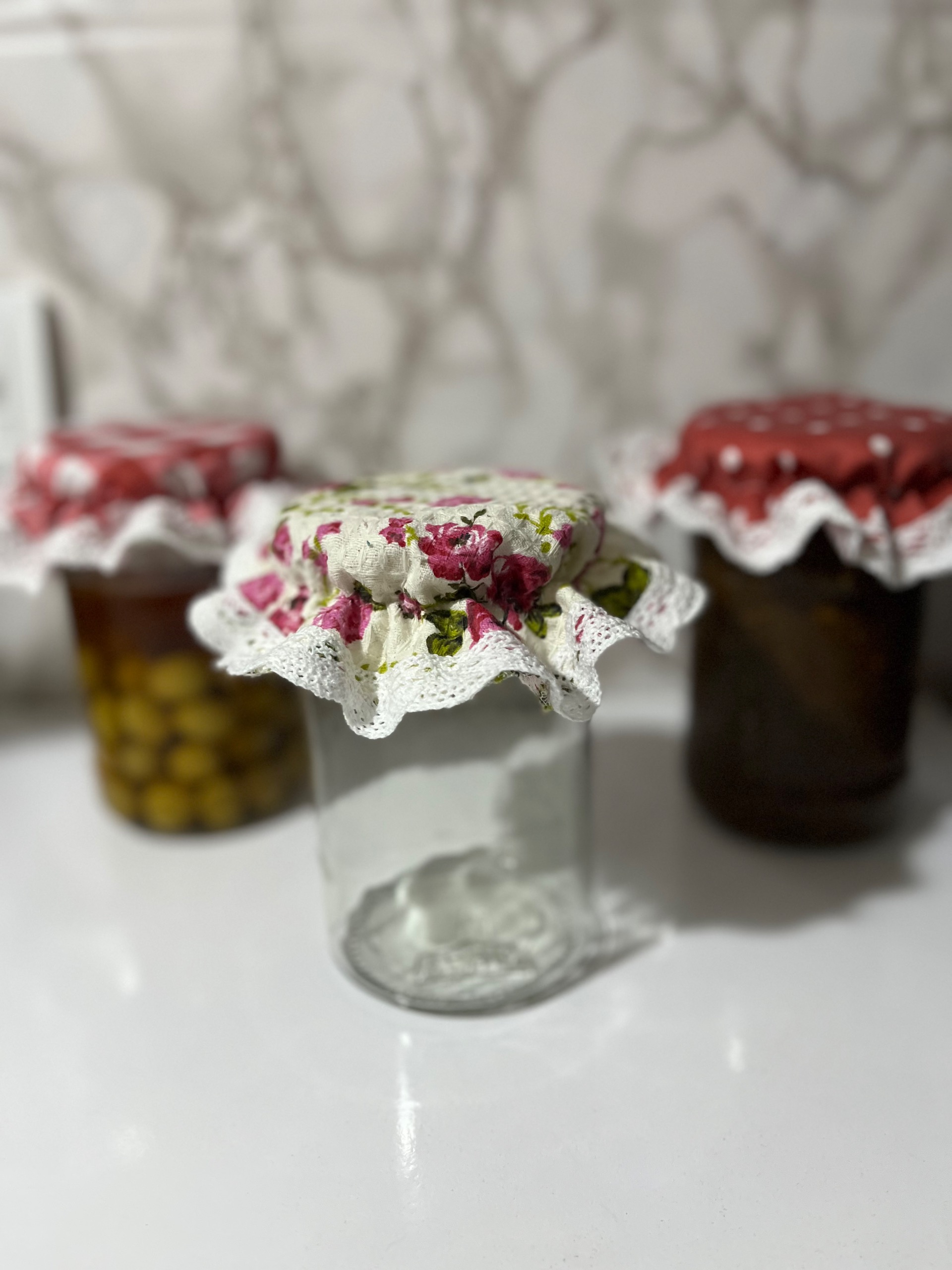 درپوش  پارچه ای