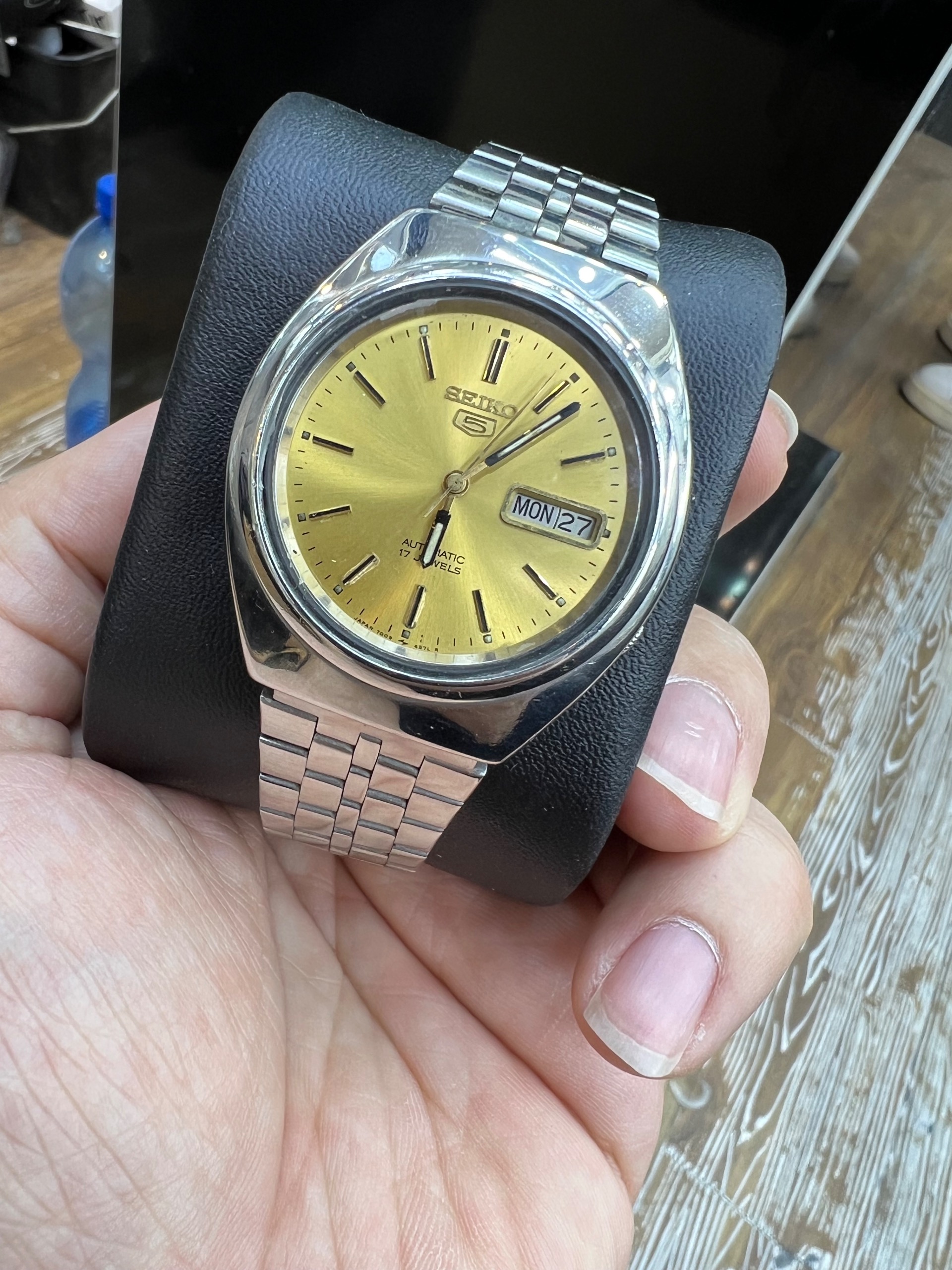 ساعت سیکو پنج قاب درشت