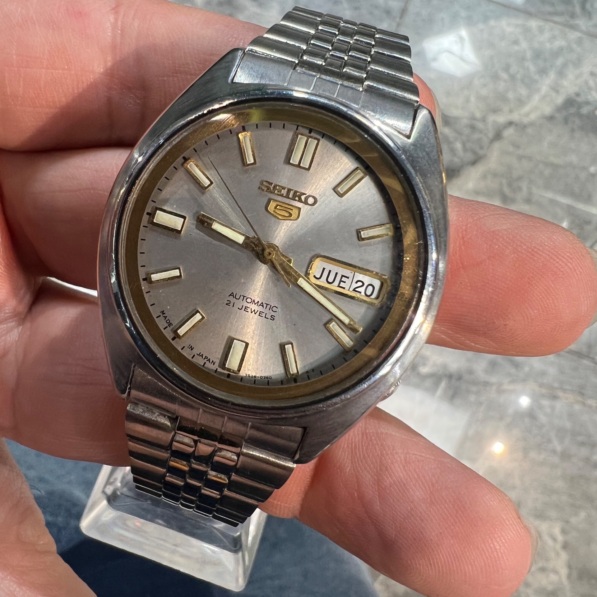 ساعت سیکو پنج