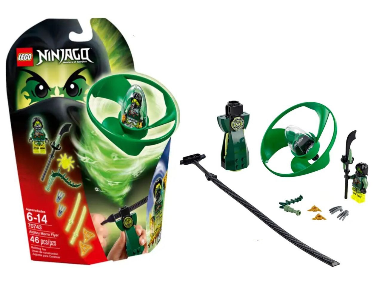 لگو نینجاگو اصل مورو 70743 lego ninjago morro