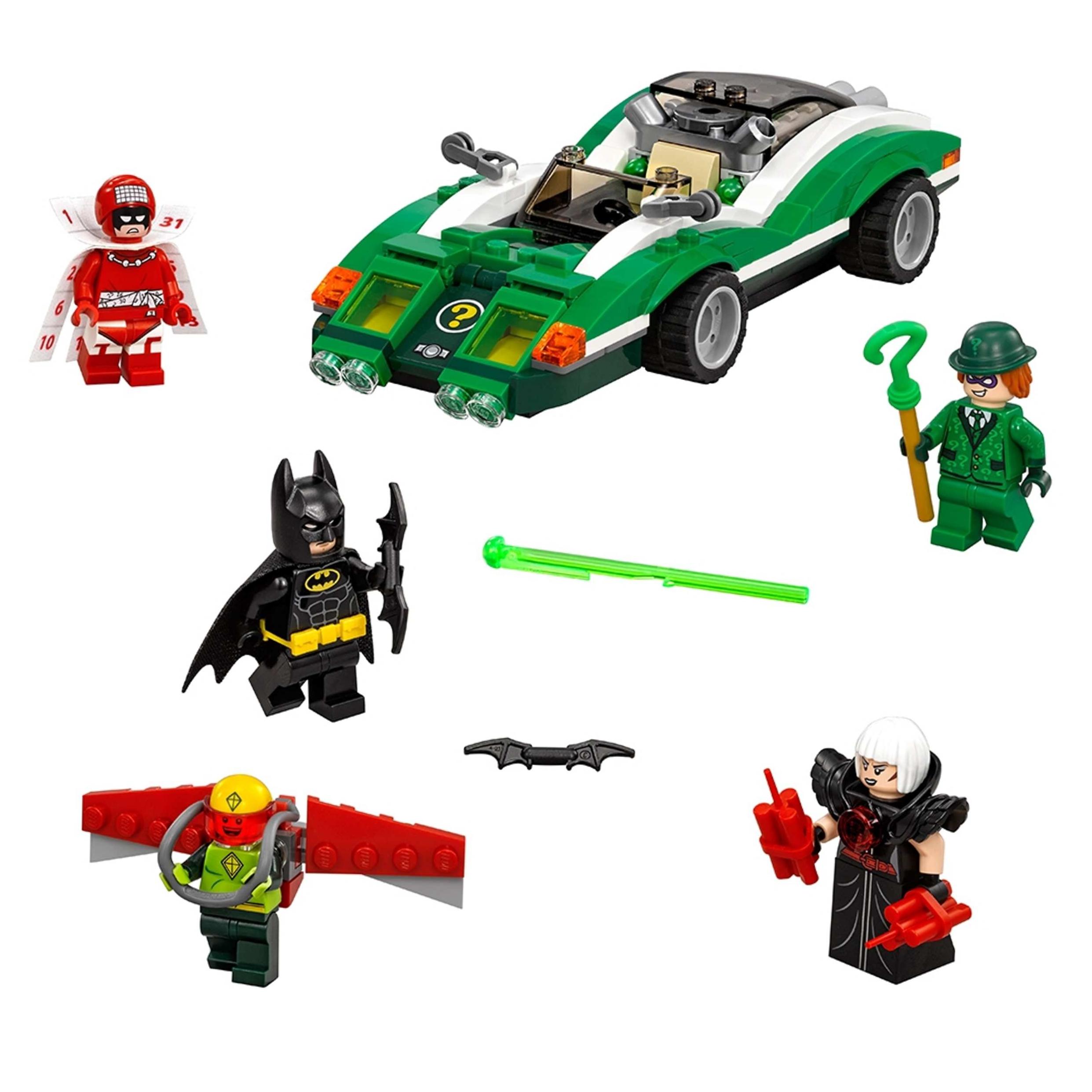 ساختنی لگو بتمن ماشین ریدلر lego batman riddler