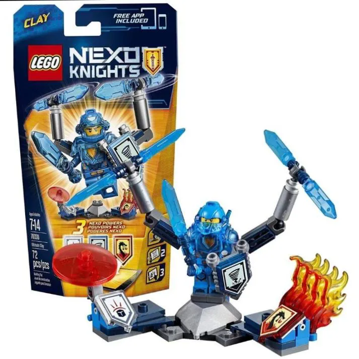 لگو اصل شوالیه نکسو 70330 lego nexo knights clay