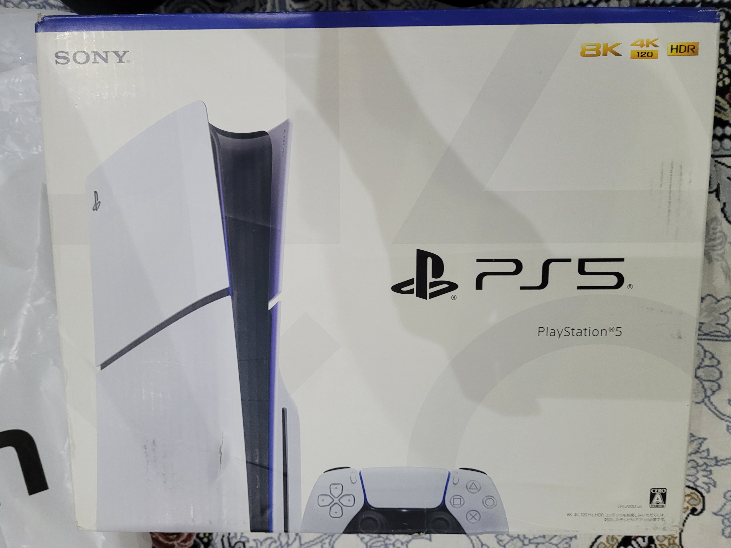 پلی استیشن PS5 دیسک خور. آکبند ریجن ژاپن