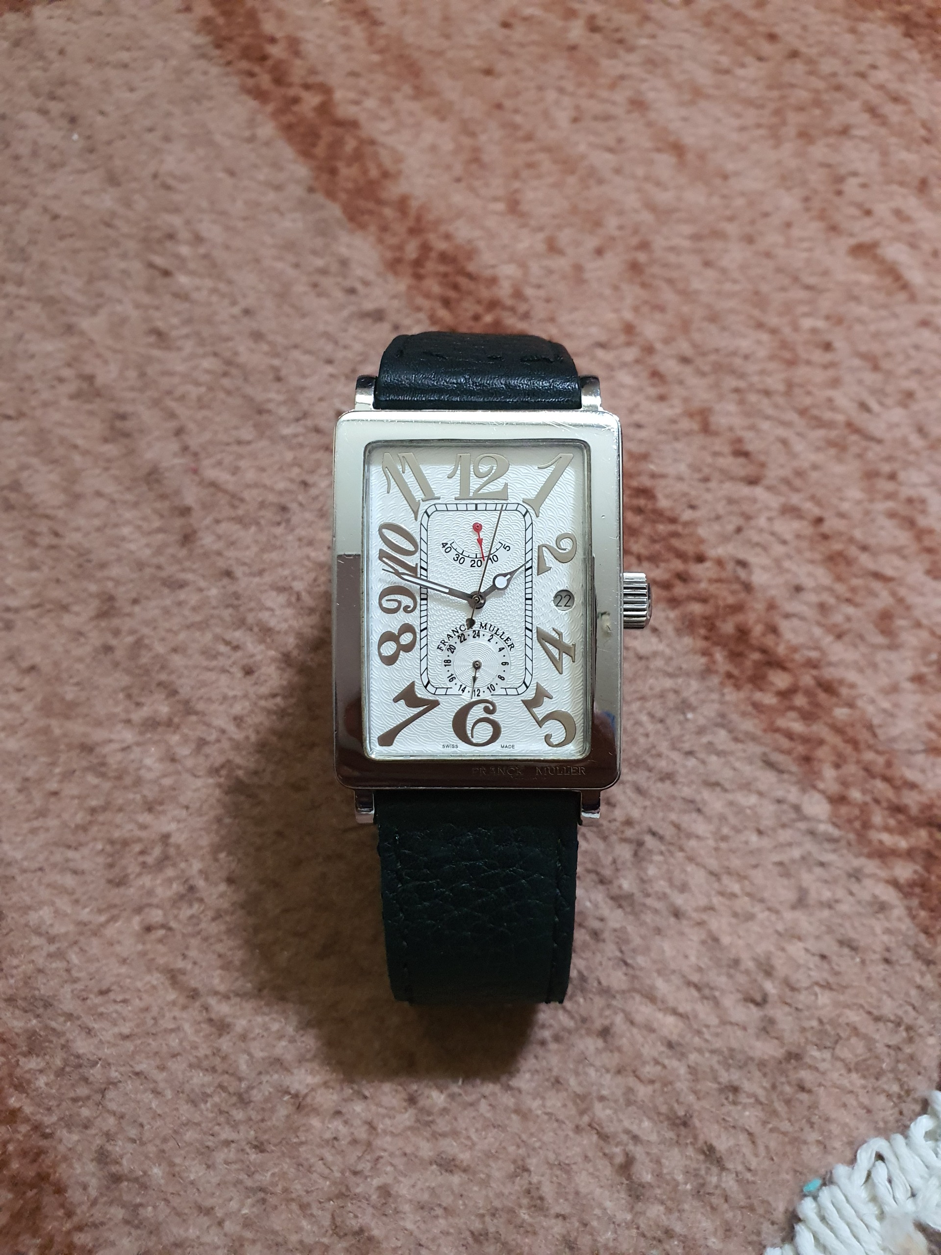 ساعت فرانک مولر اصل هم اتوماتیک هم کوکی هم باتری