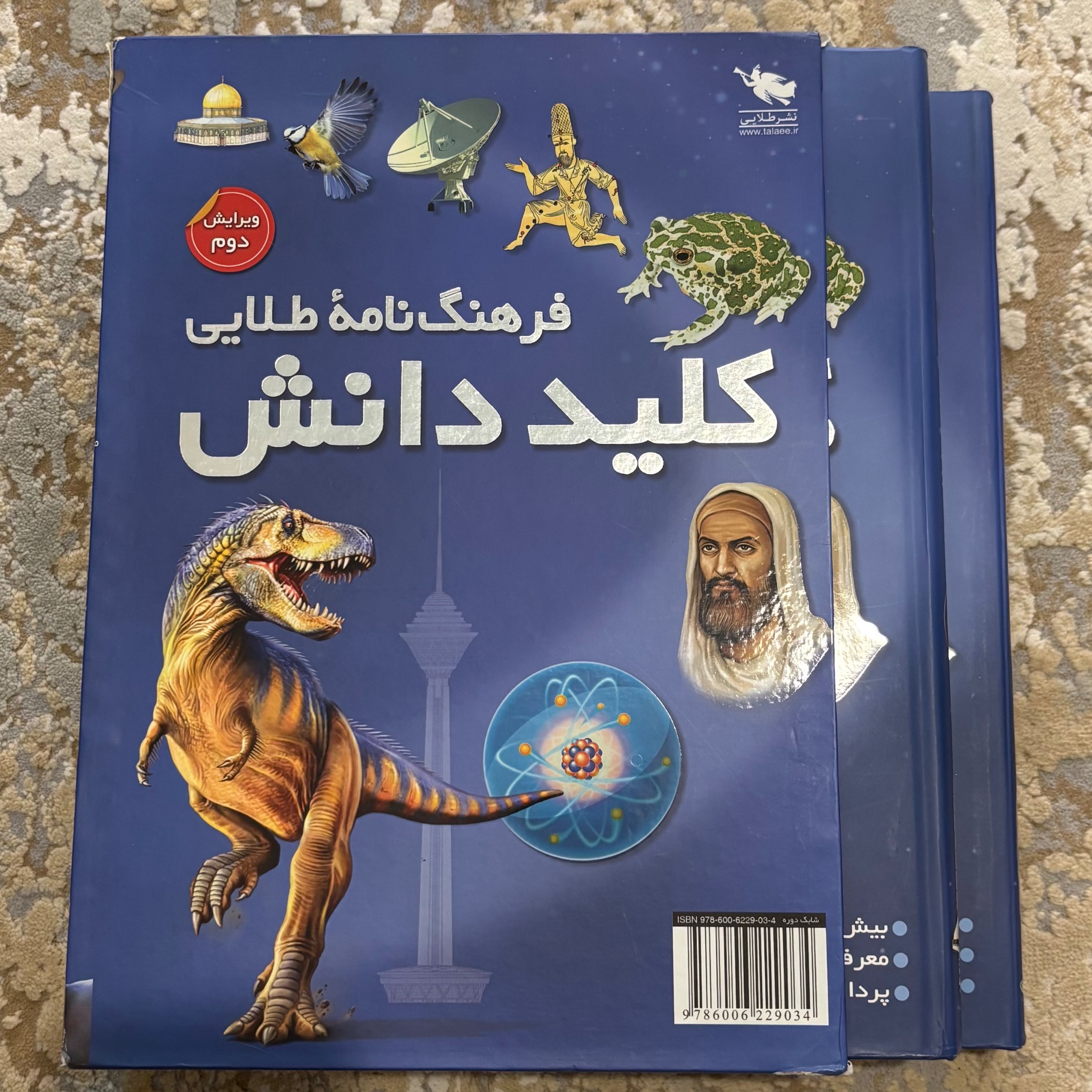 فرهنگ نامه طلایی کلید دانش - دوجلدی