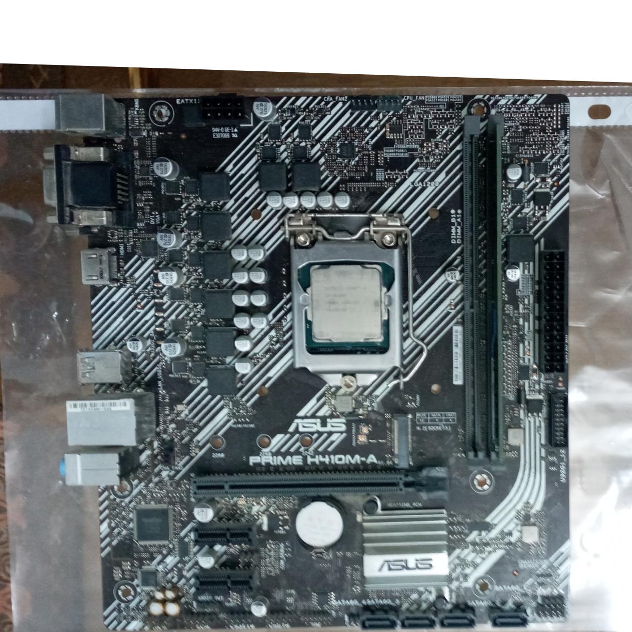 باندل مادربرد Asus PRIME H410 M-A و CPU و RAM