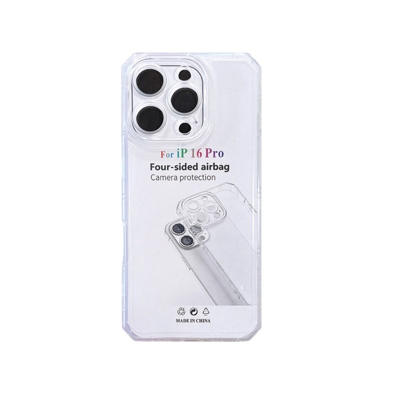 قاب ژله ای ایربگ دار مناسب موبایل ایفون 16 PRO