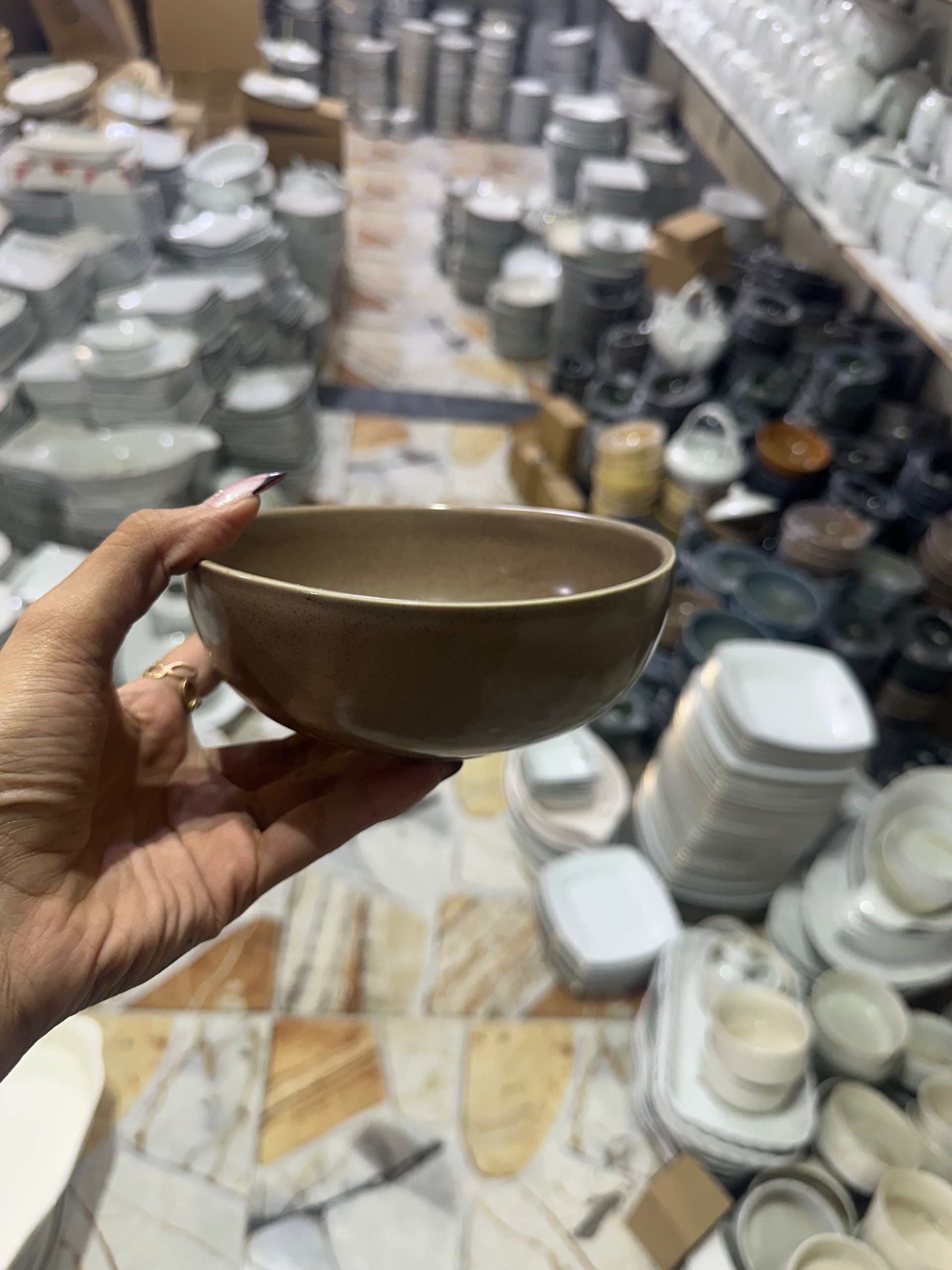 کاسه سرامیکی رنگی