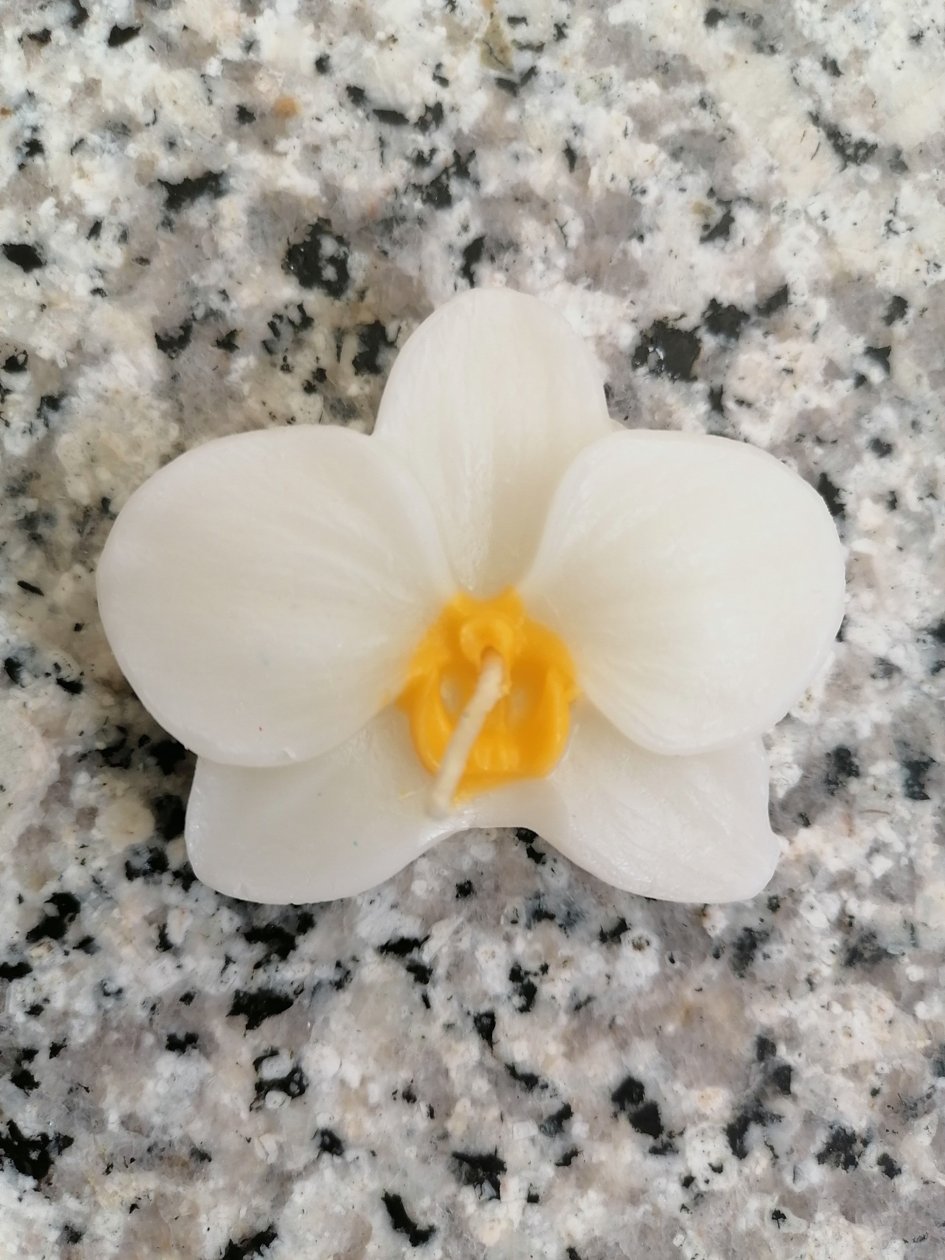 شمع گل ارکیده سه عددی