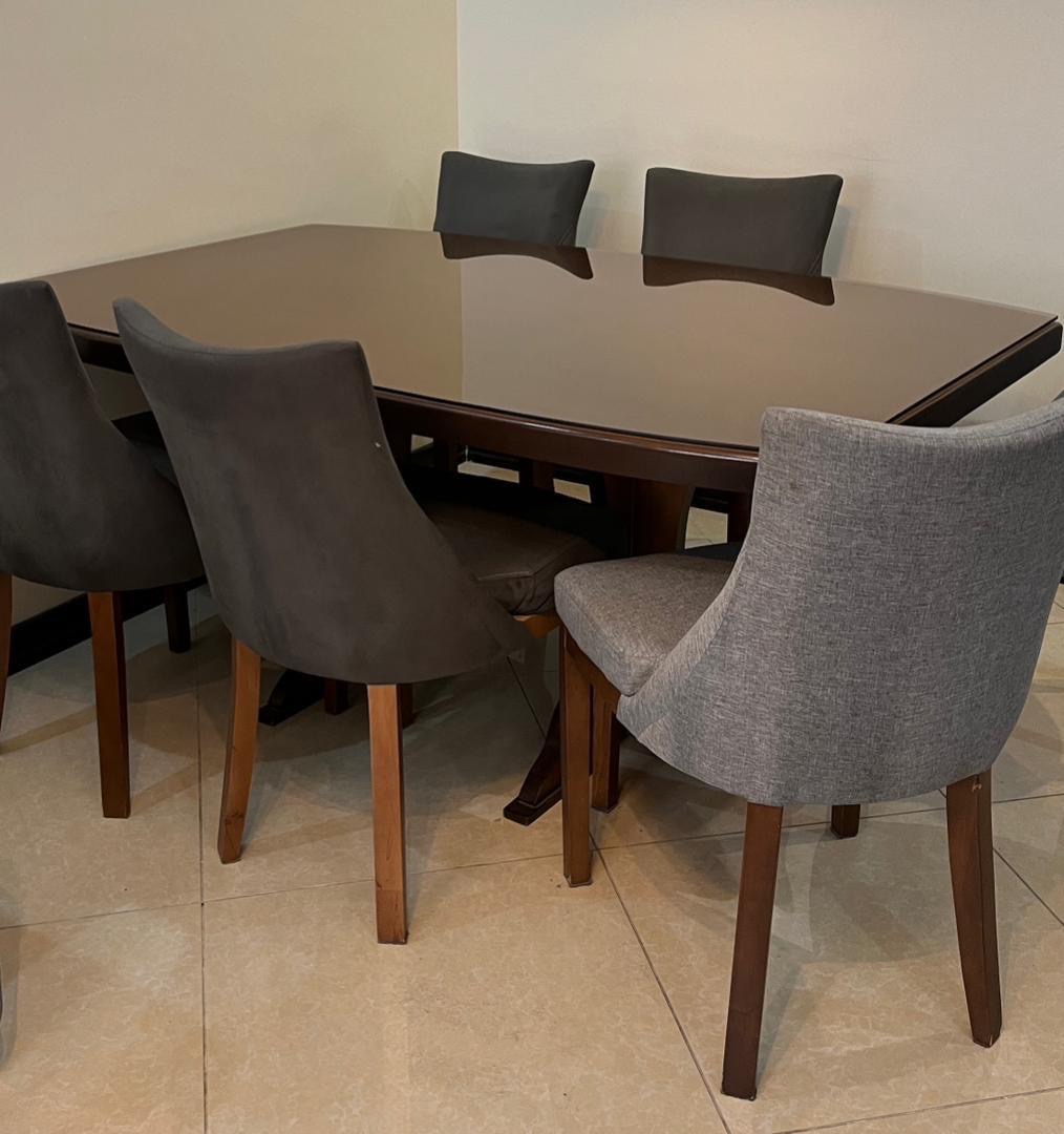 میز غذاخوری 6  نفره