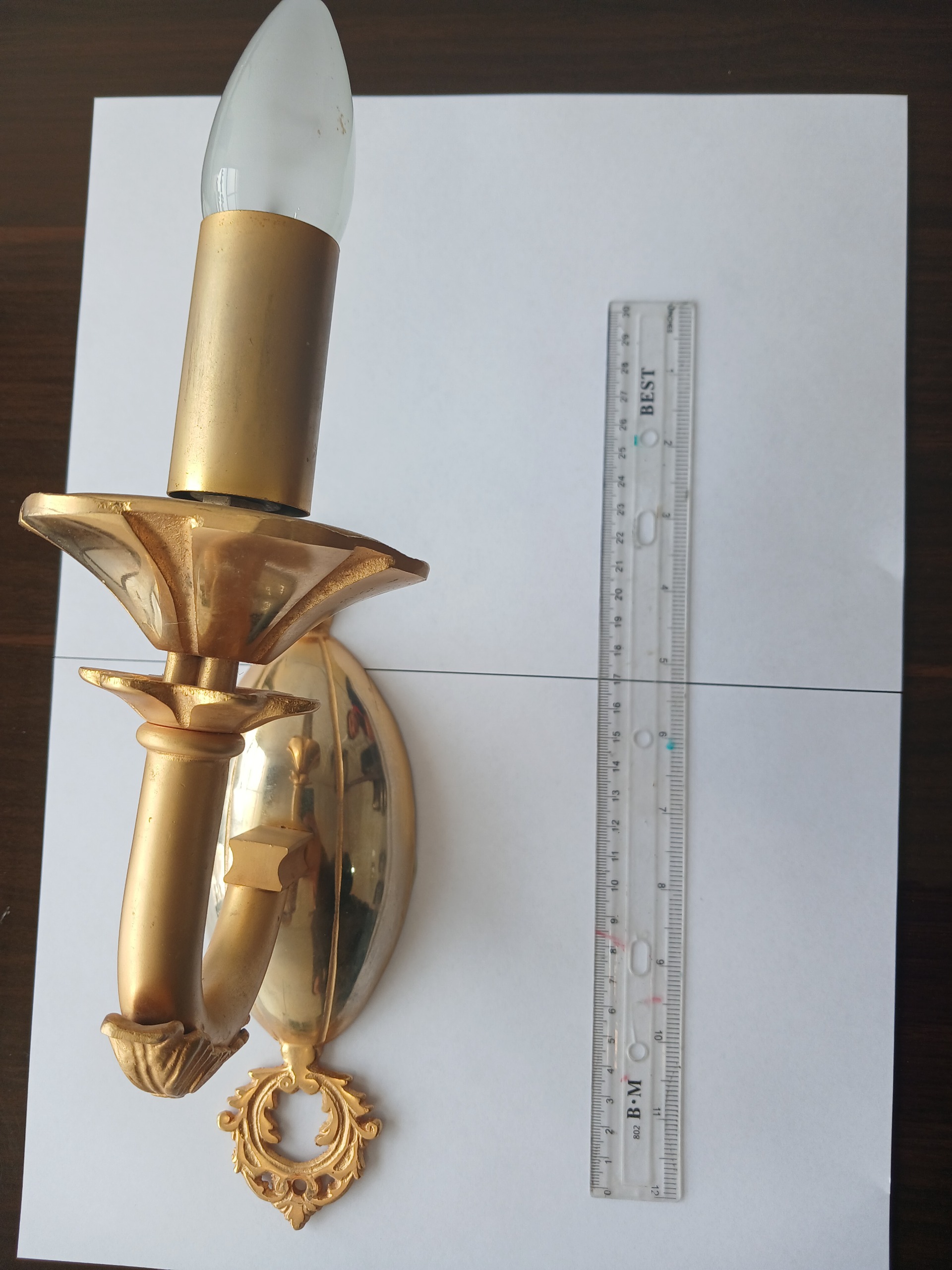 لوستر قدیمی دیوار کوب