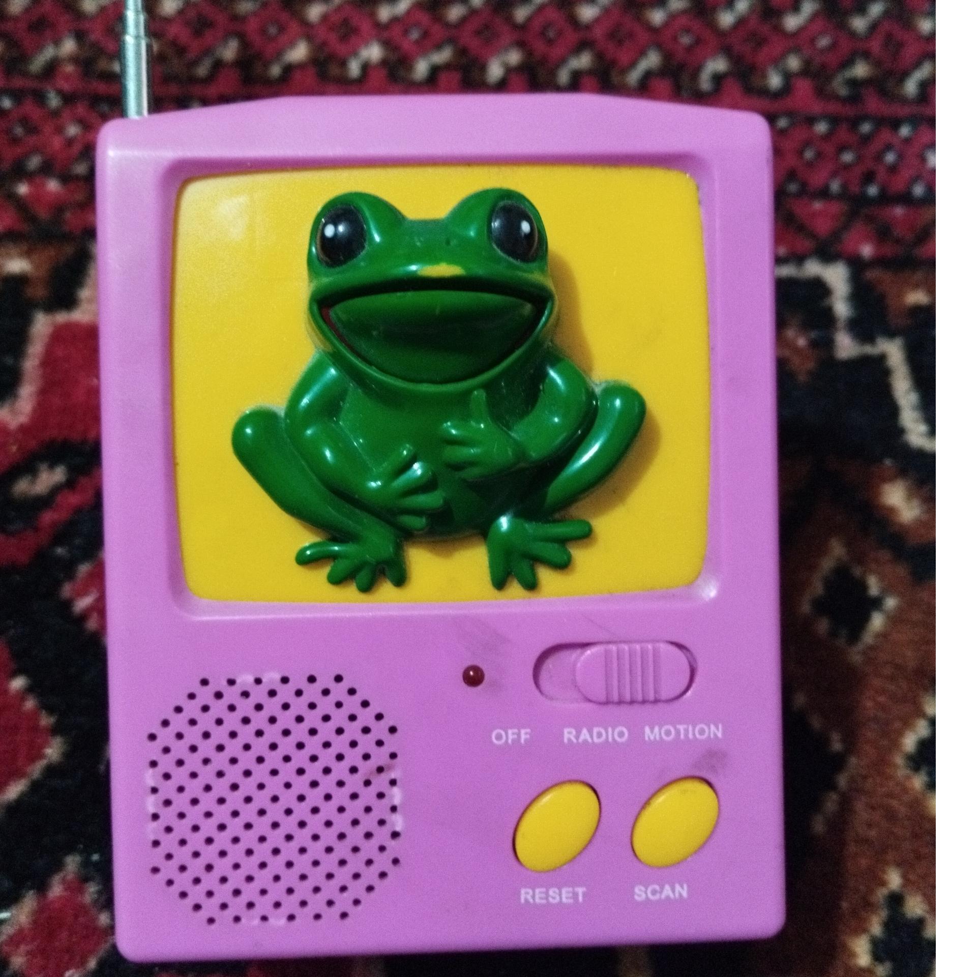 رادیو «قورباغه سخنگو» قدیمی