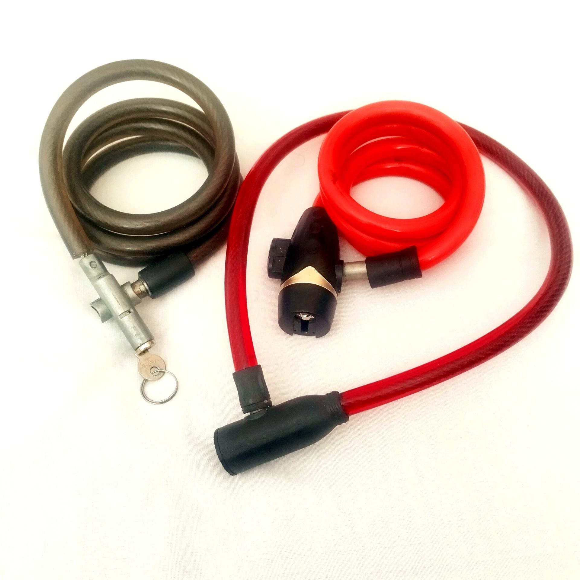 قفل دوچرخه یا موتور سیکلت (3) تا باهم(توضیح)