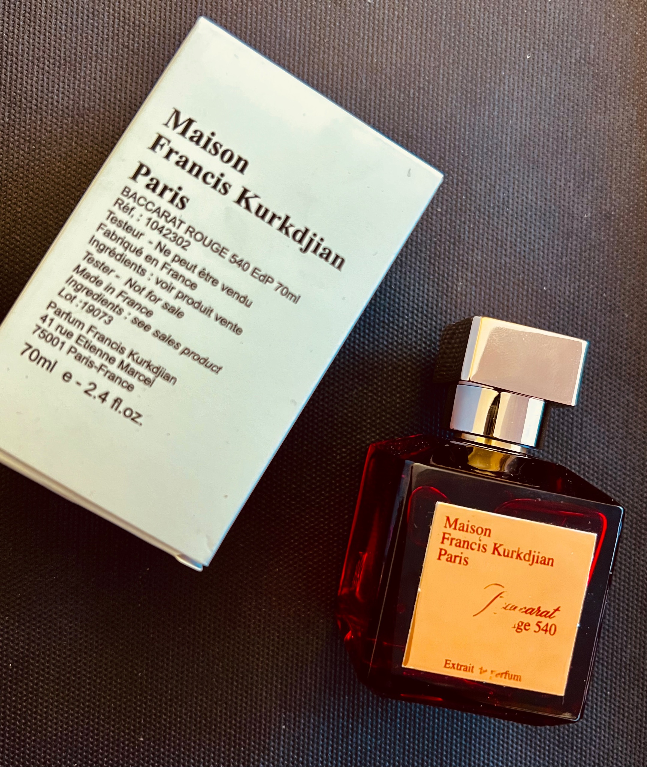 تستر عطر باکارات رژ اصلی