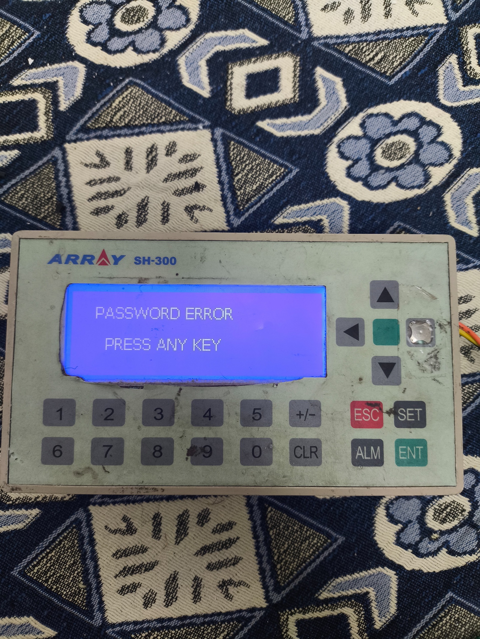 HMI تکست پنل 4.3 اینچ مدل SH300 ARRAY