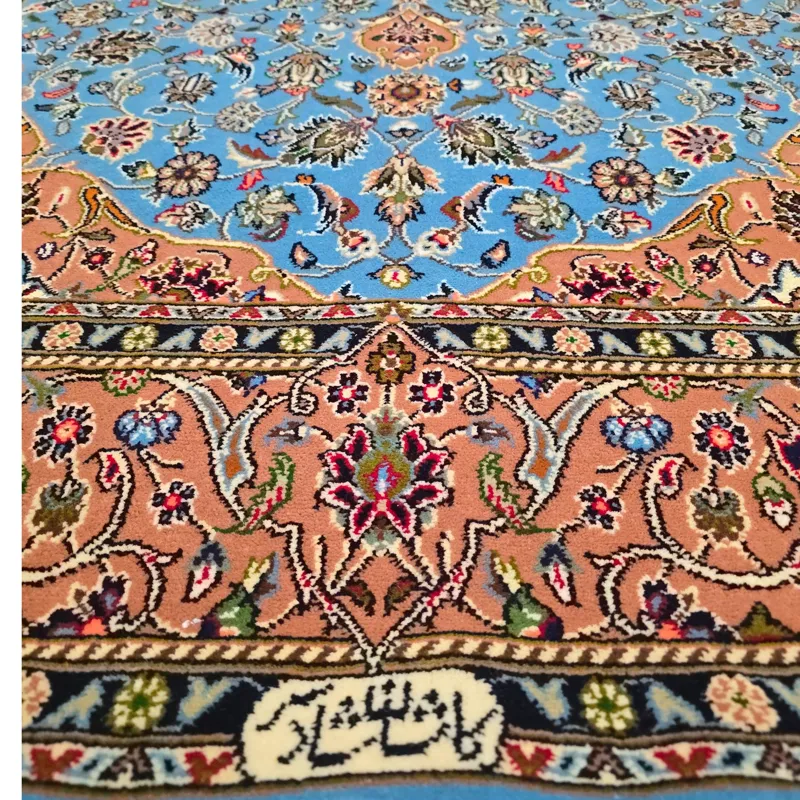 قالی دو سر مارک شادسر کاشان
