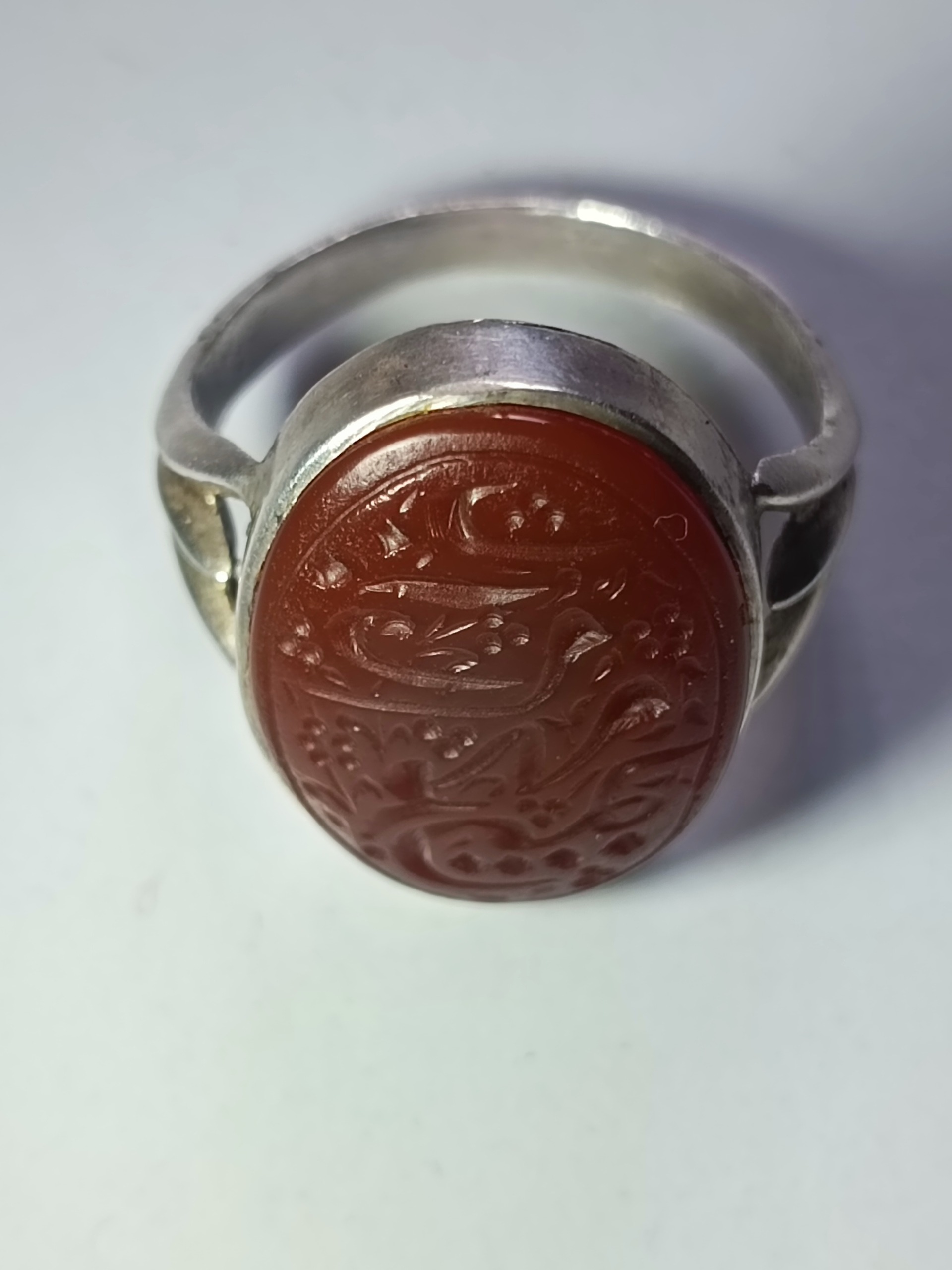 انگشتر نقره آیه یا امام نقی