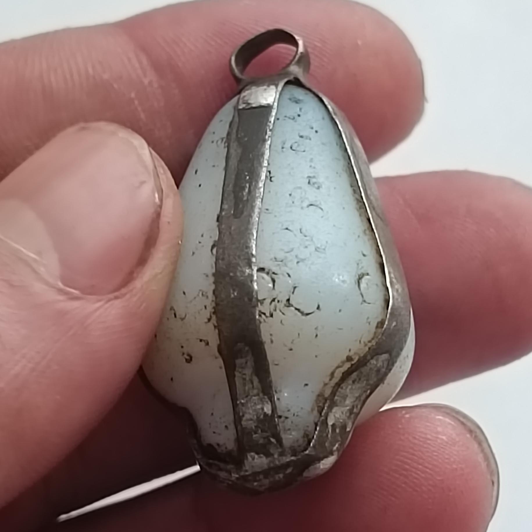 مهر نگین کهنه بسیار زیبا اوپال