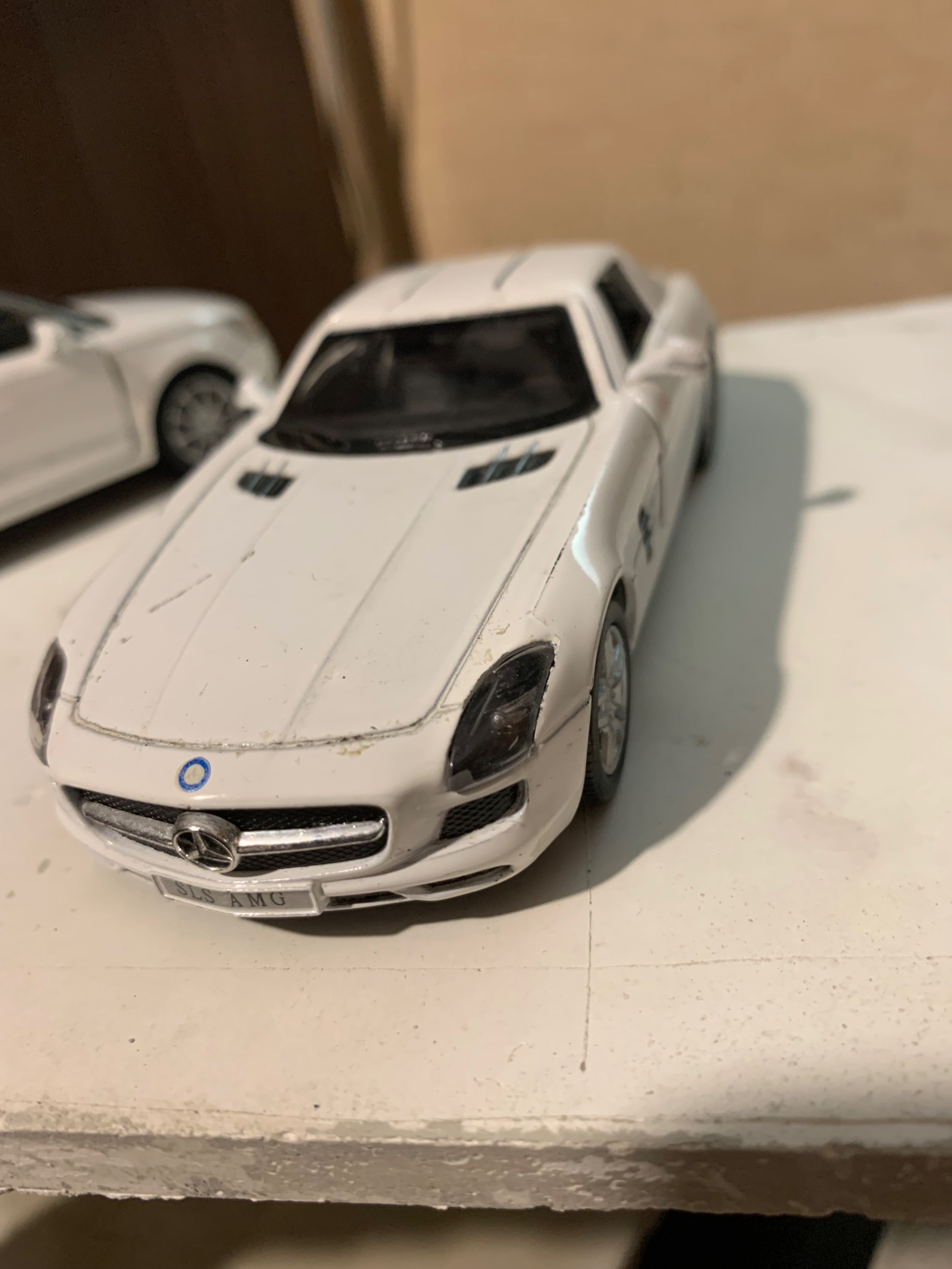 ماکت فلزی بنز sls
