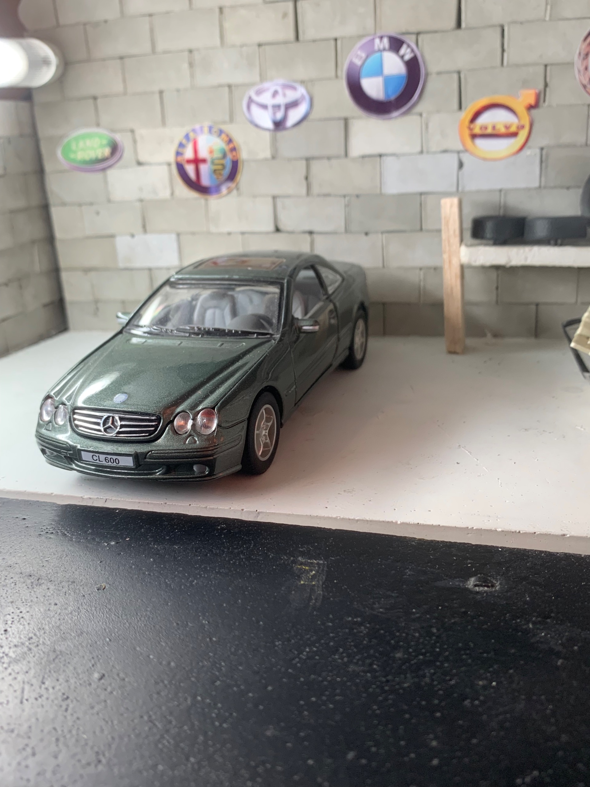 ماکت فلزی بنز cl600 سانی ساید