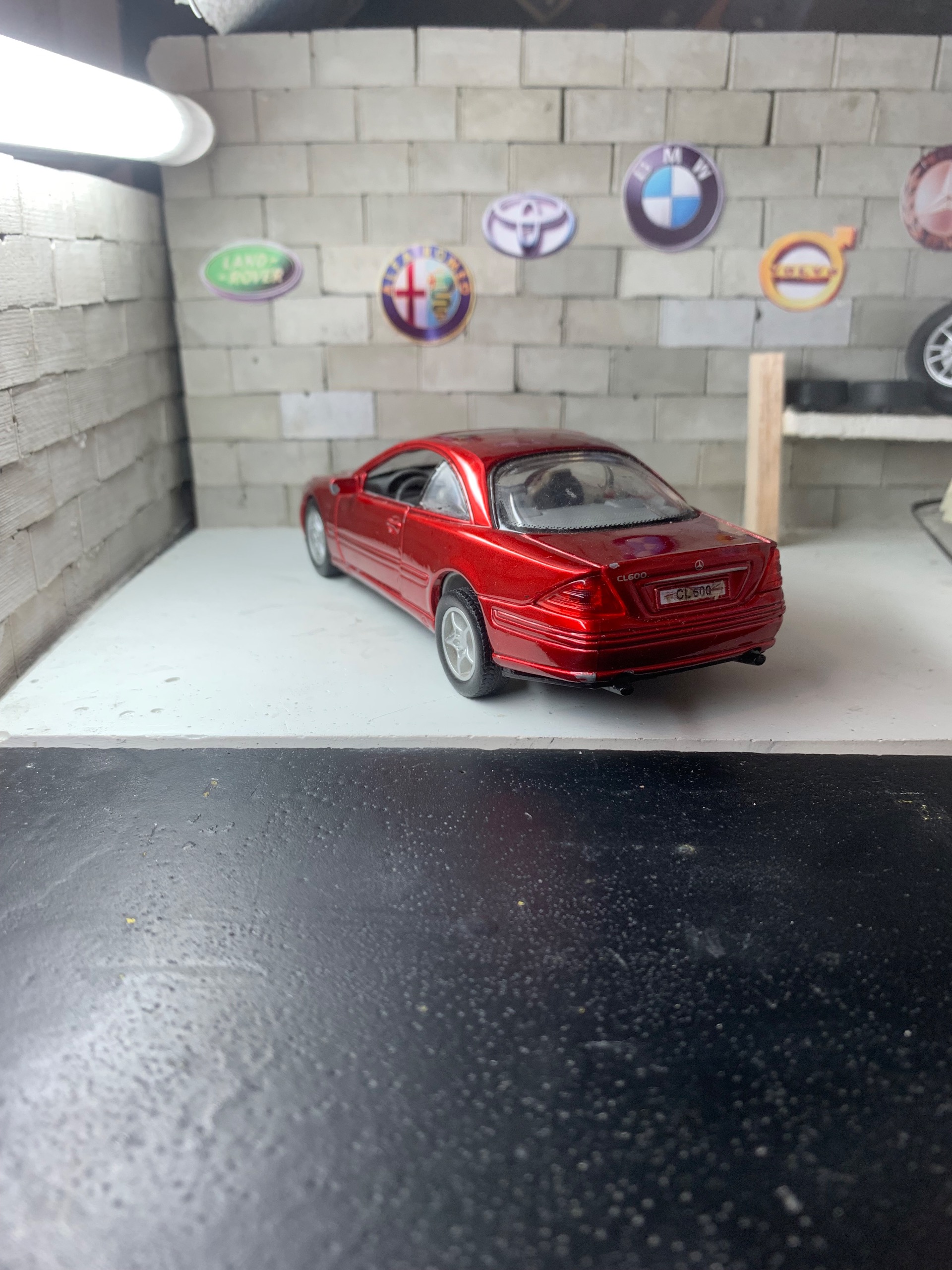 ماکت فلزی بنز cl600 سانی ساید