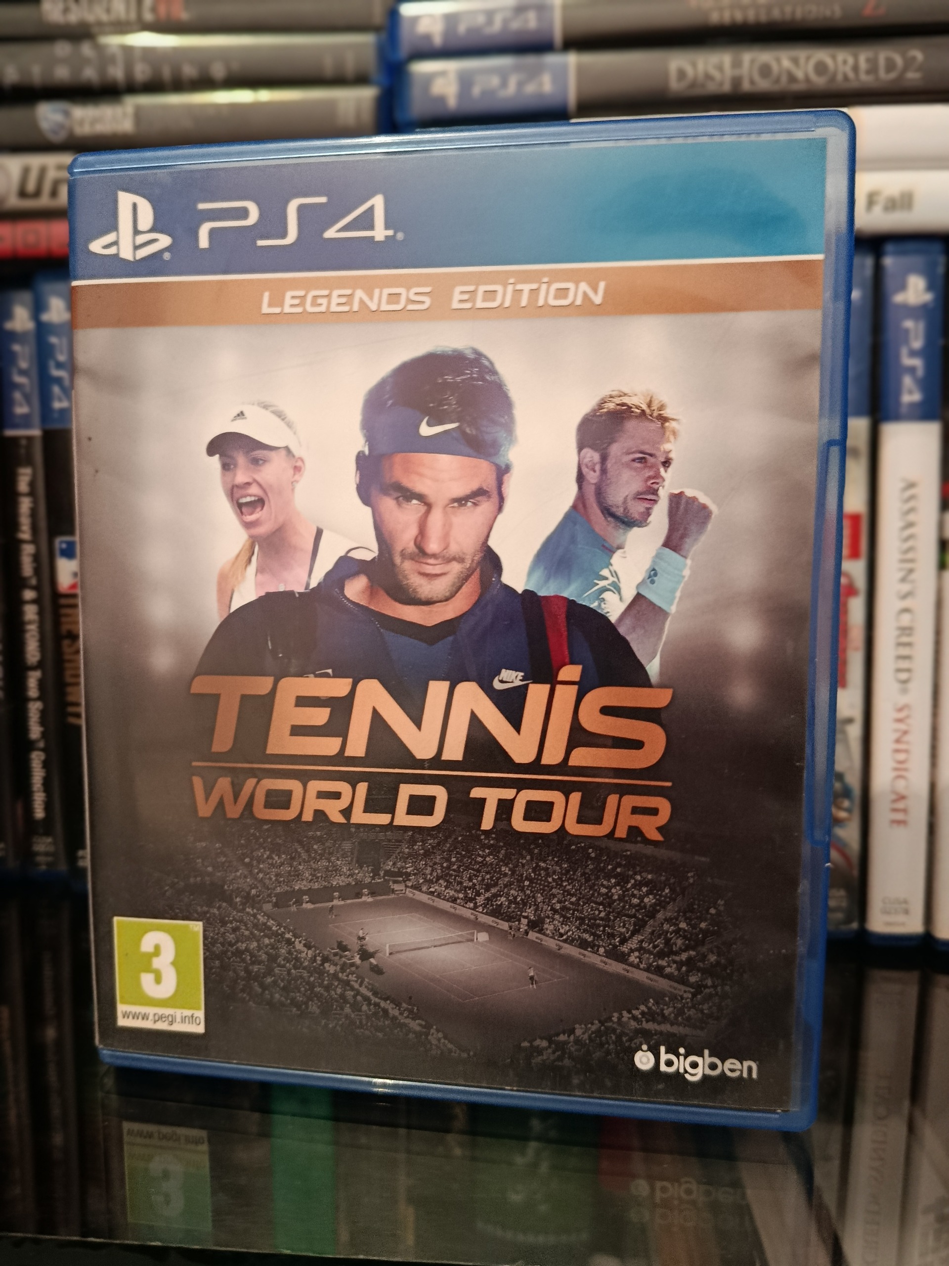 Tennis world tour تمیز