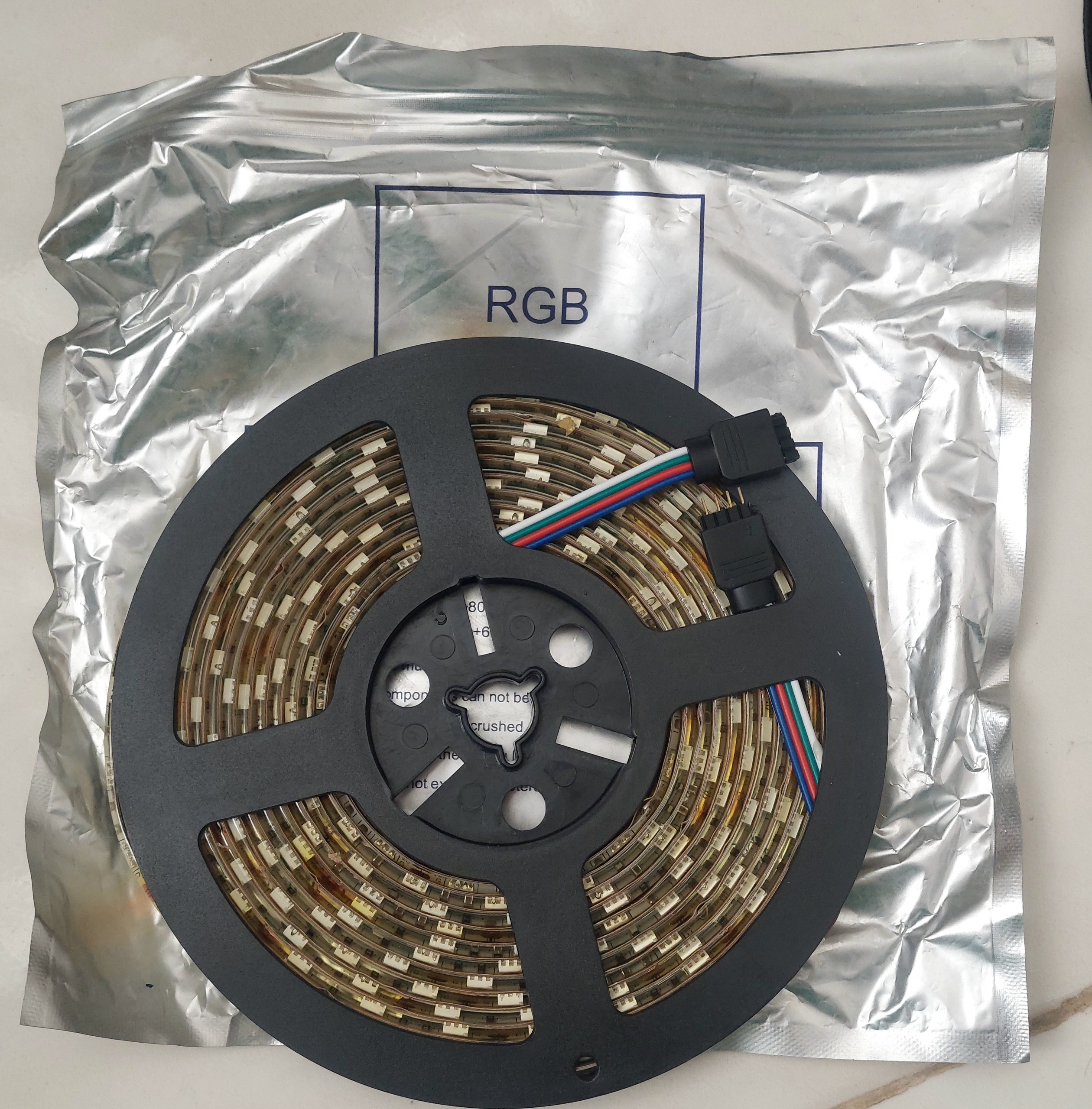 ریسه 12 ولت واتر پروف RGB