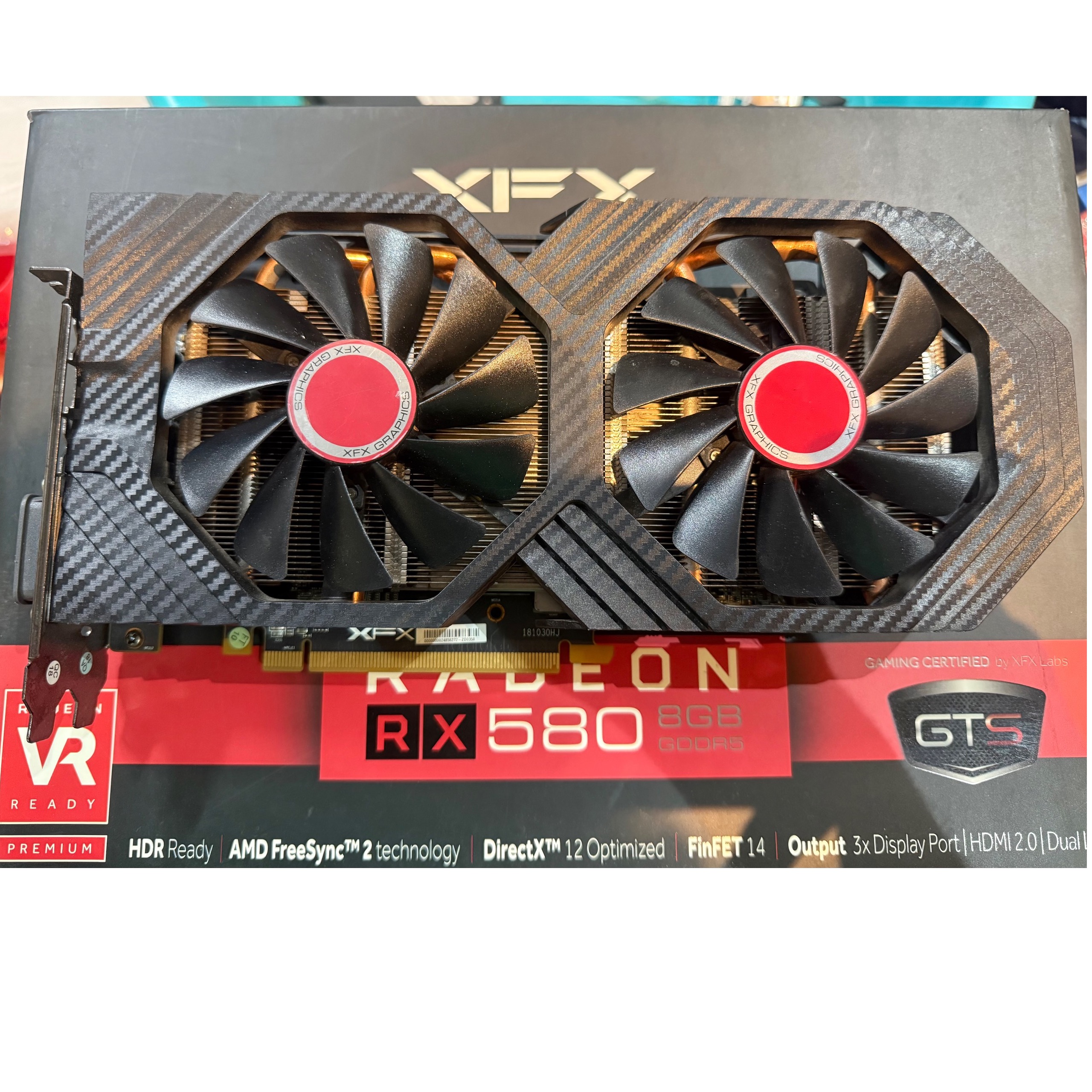 کارت گرافیک xfx Rx 580 8 g
