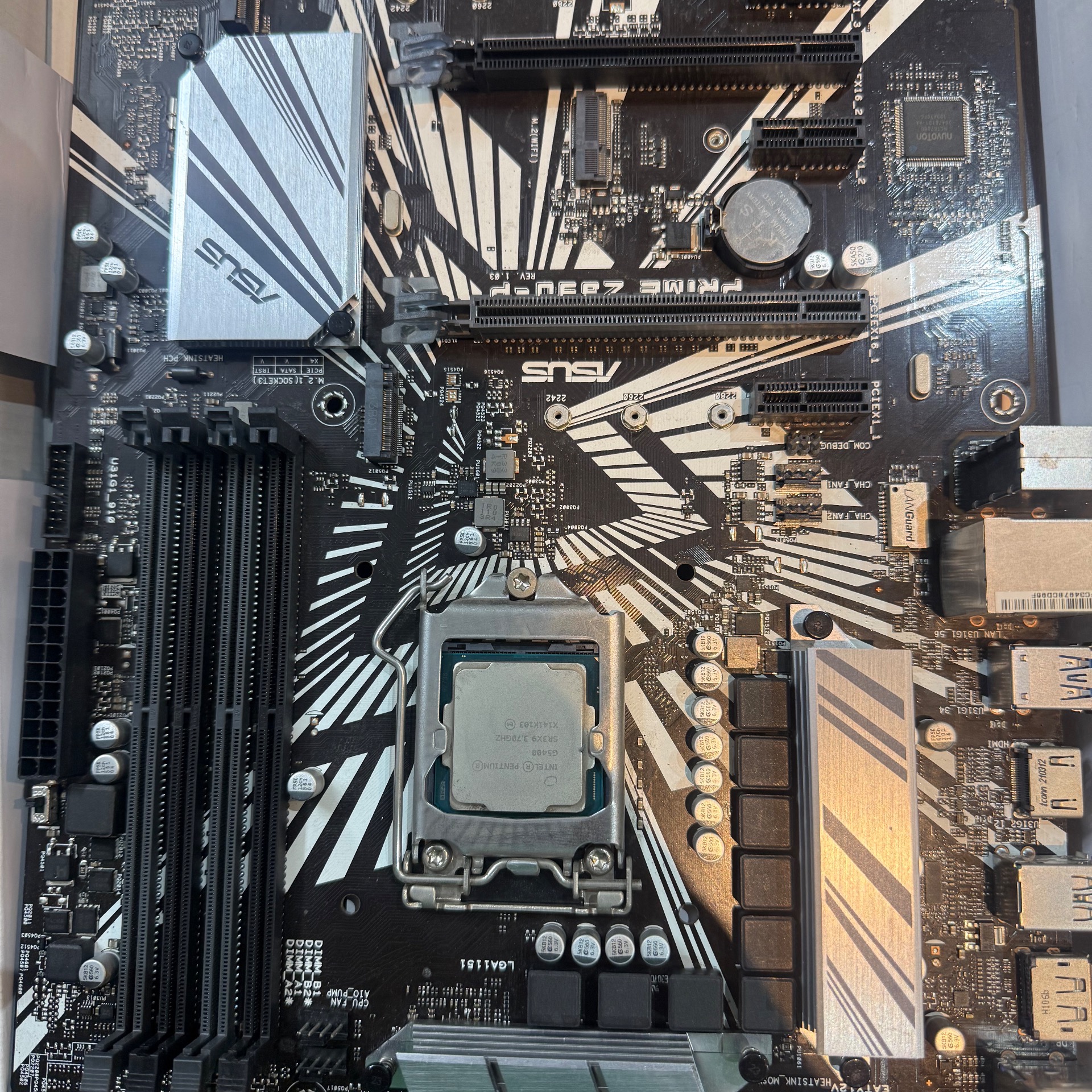 مادربرد asus prime z390-p