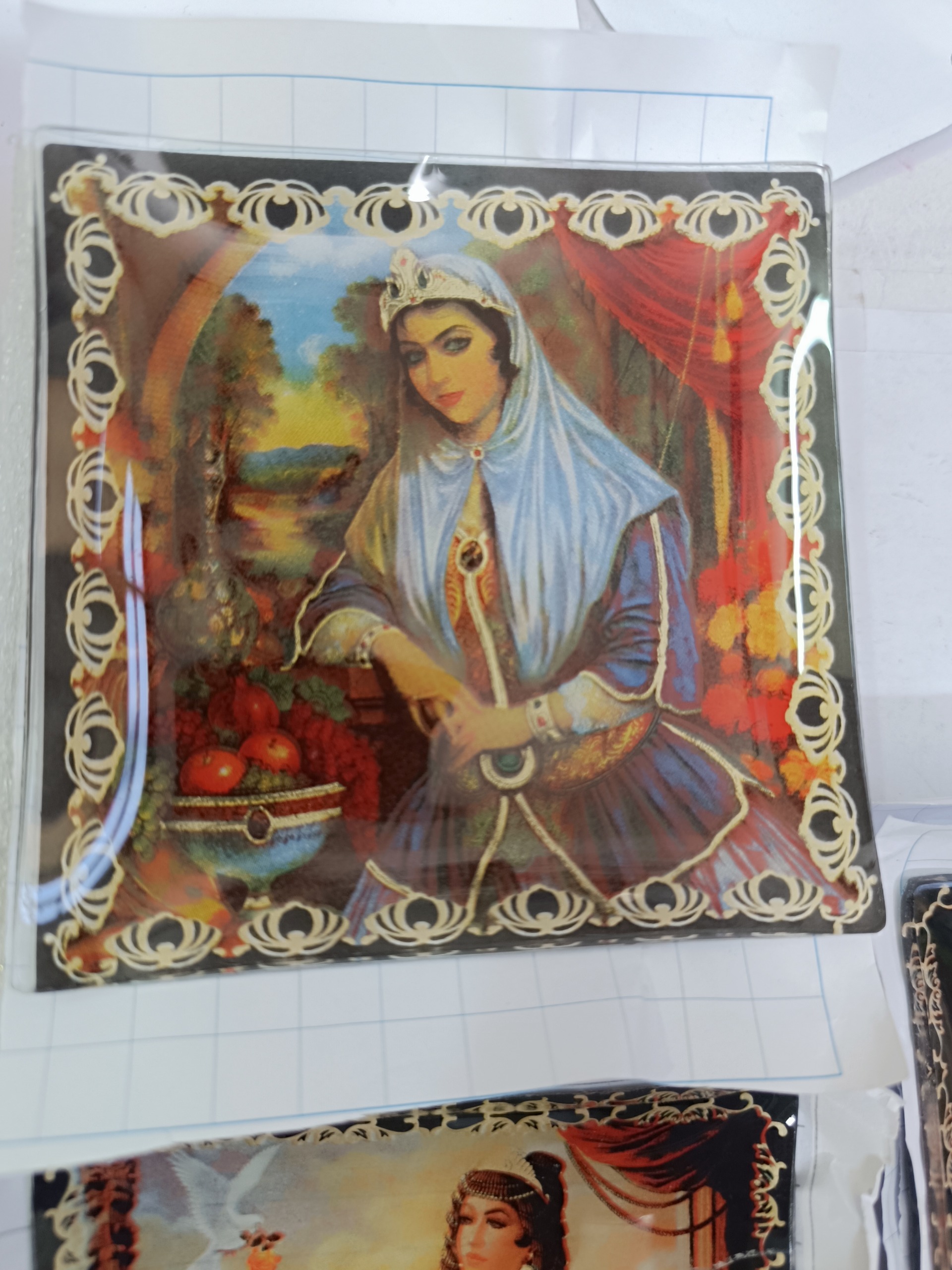  یه دست کره خوری قدیمی بلور