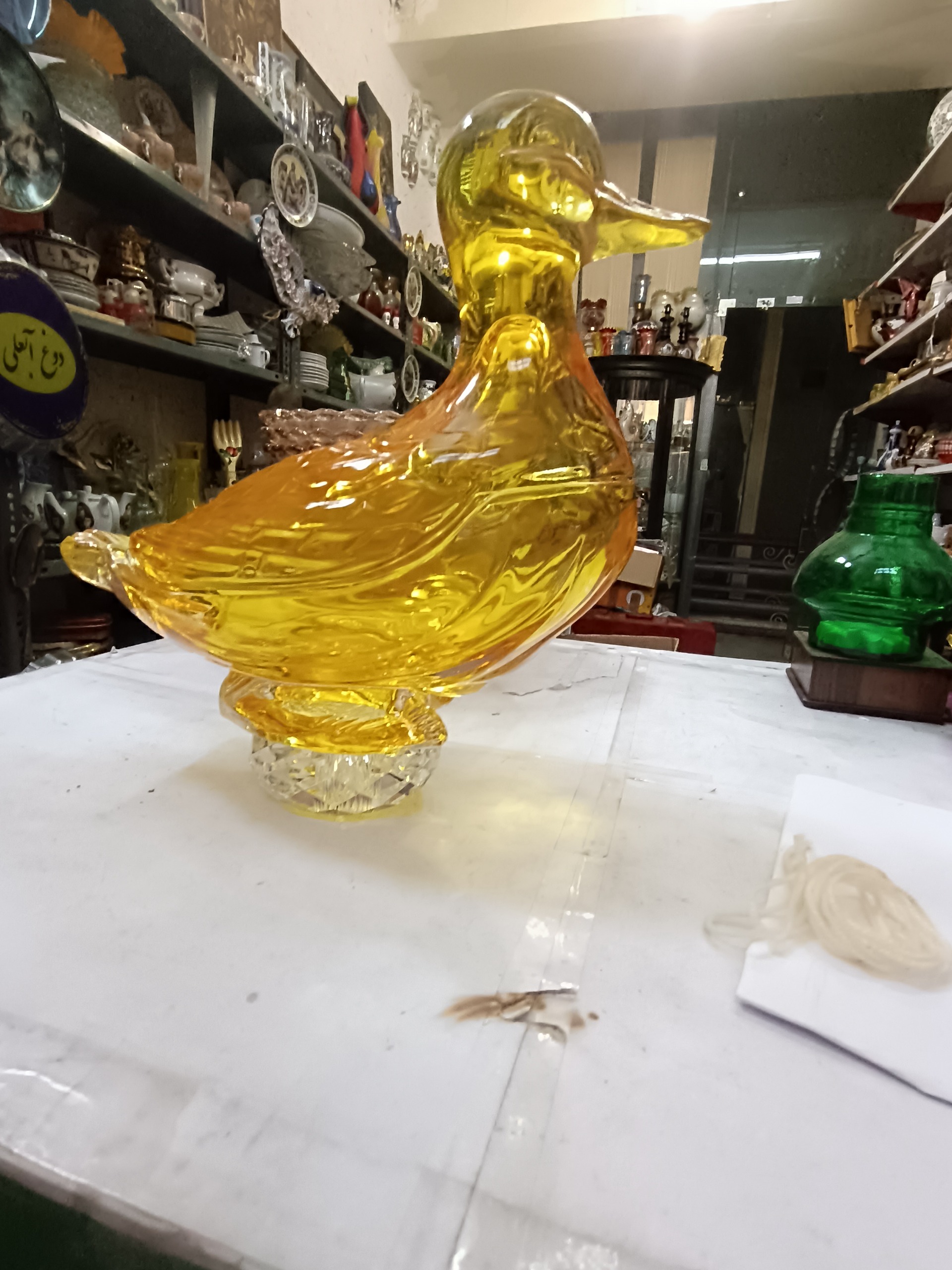 شکلات خوری کریستال ژاپنی دو تکه