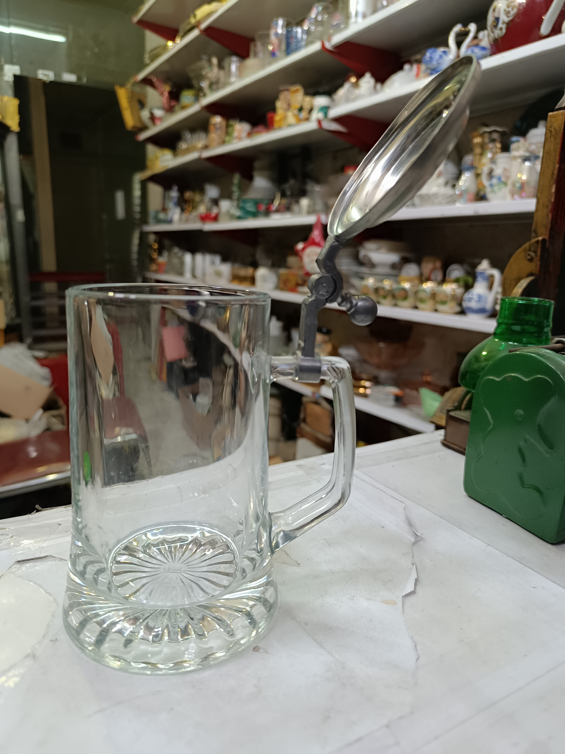 ماگ کریستال خارجی درب دار