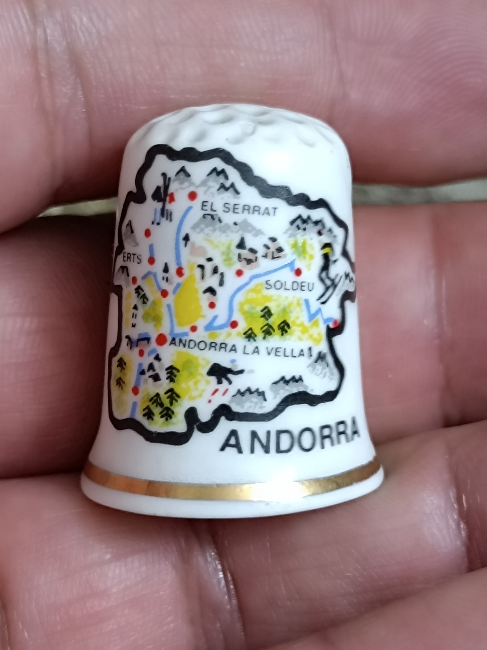 انگشت دونه کلکسیونی اروپایی 2عددی