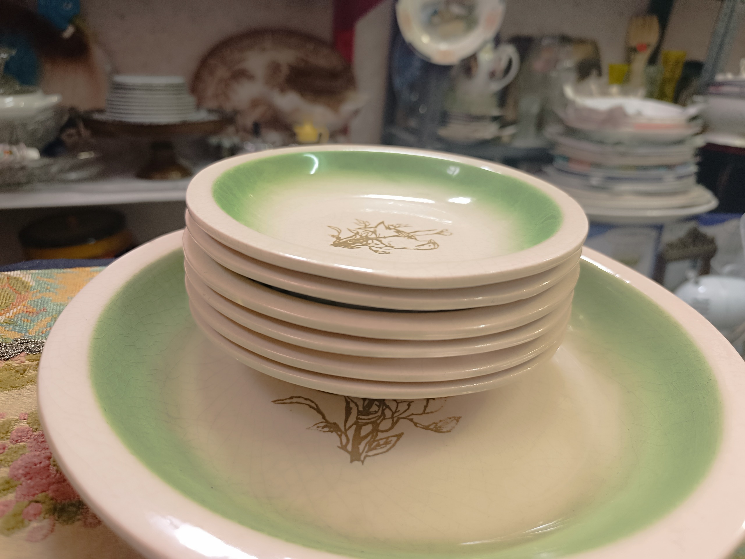 بشقاب پیش دستی انارخوری سرامیک