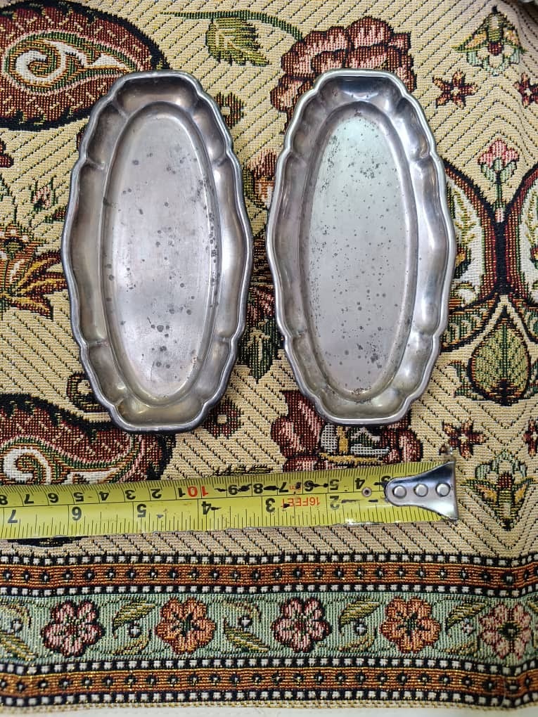 جفت سینی دست گردون قدیمی