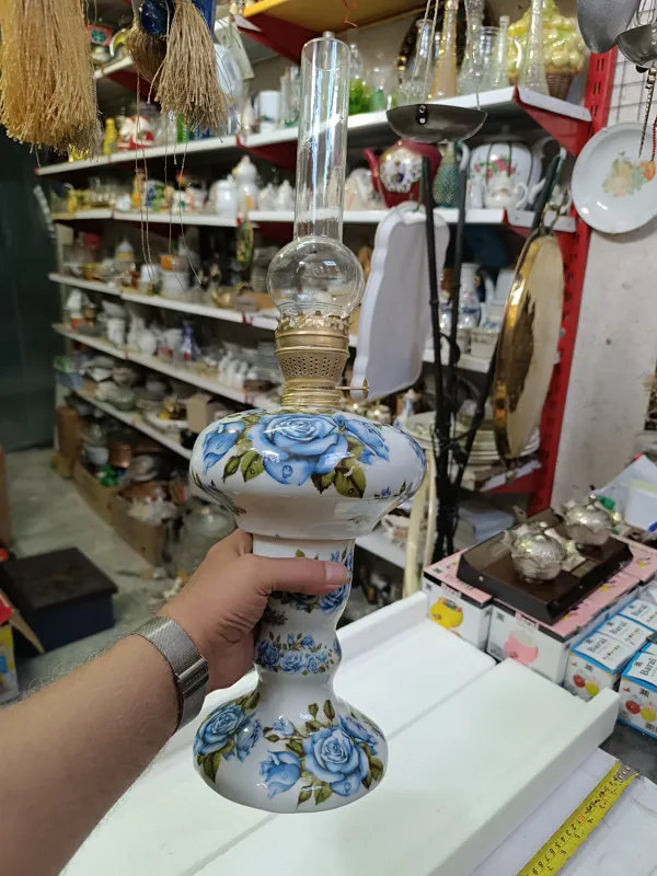 چراغ گرد سوز بزرگ پایه دار