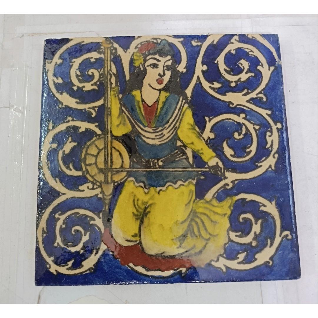 کاشی دیوار کوب قدیمی دست ساز