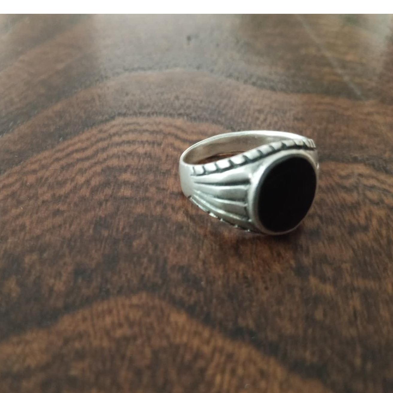 انگشتر نقره عیقی