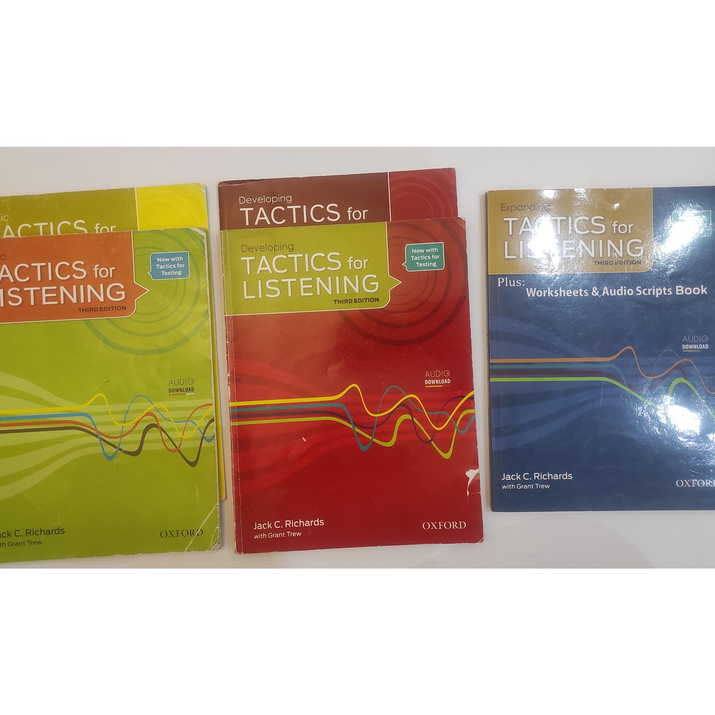 کتاب tactics for listening