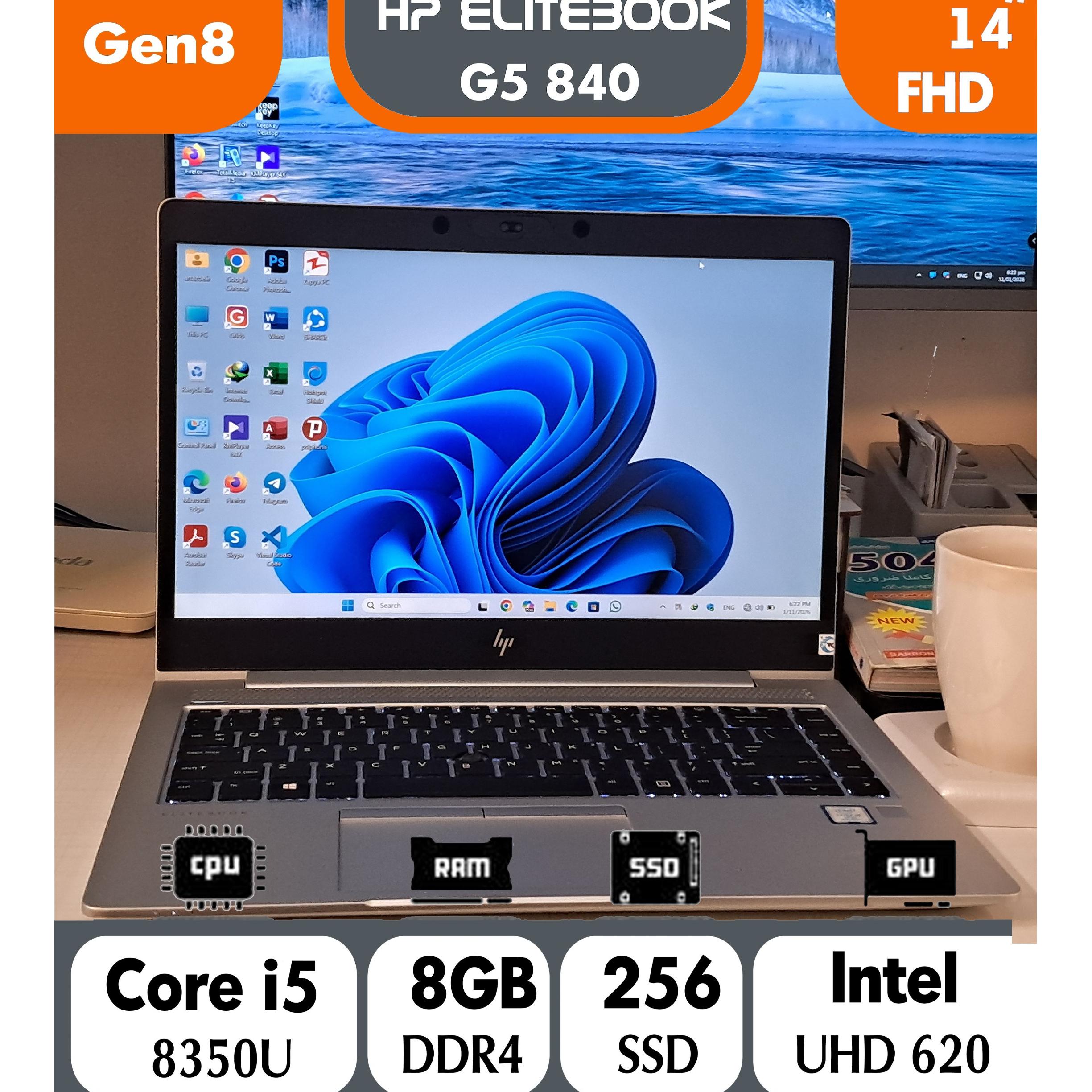 لپ تاپ اچ پی HP Elitebook840 G5