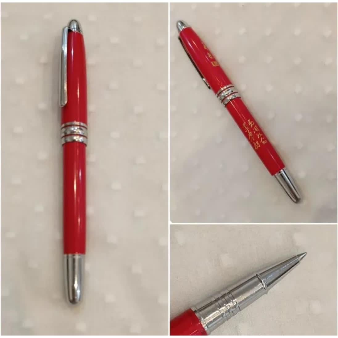 خودکار زیبا فلزی جوهر نداره