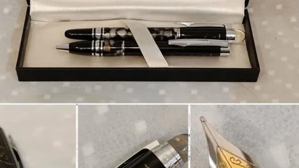 خودکار و خودنویس مون بلان تمیز تبلیغاتی