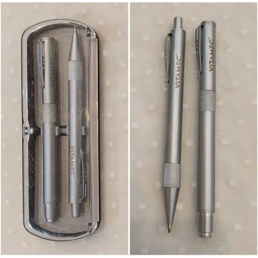 2عدد خودکار المانی فلزی جوهرش خشک شده